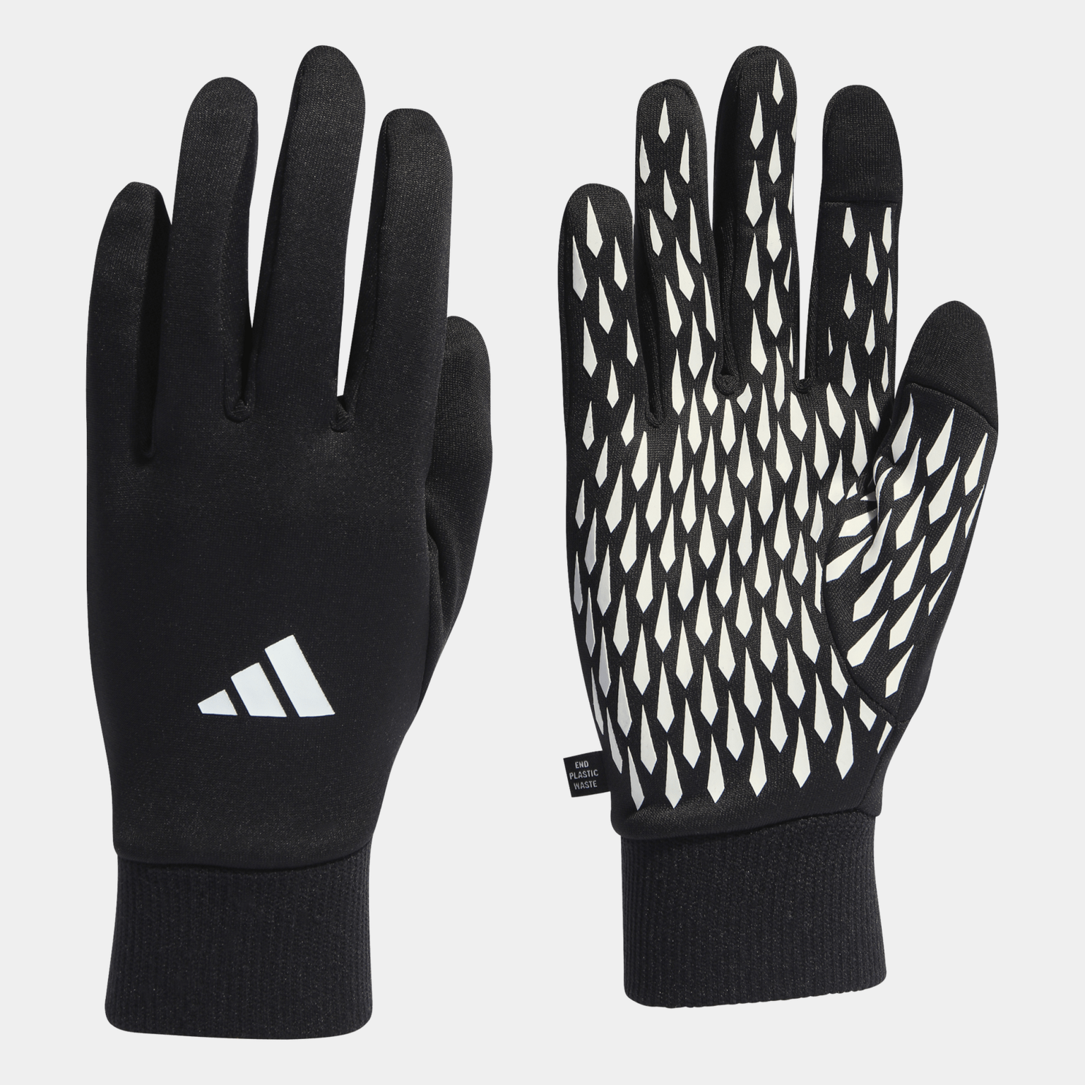  Tiro Club Unisex voetbalhandschoenen – Zwart