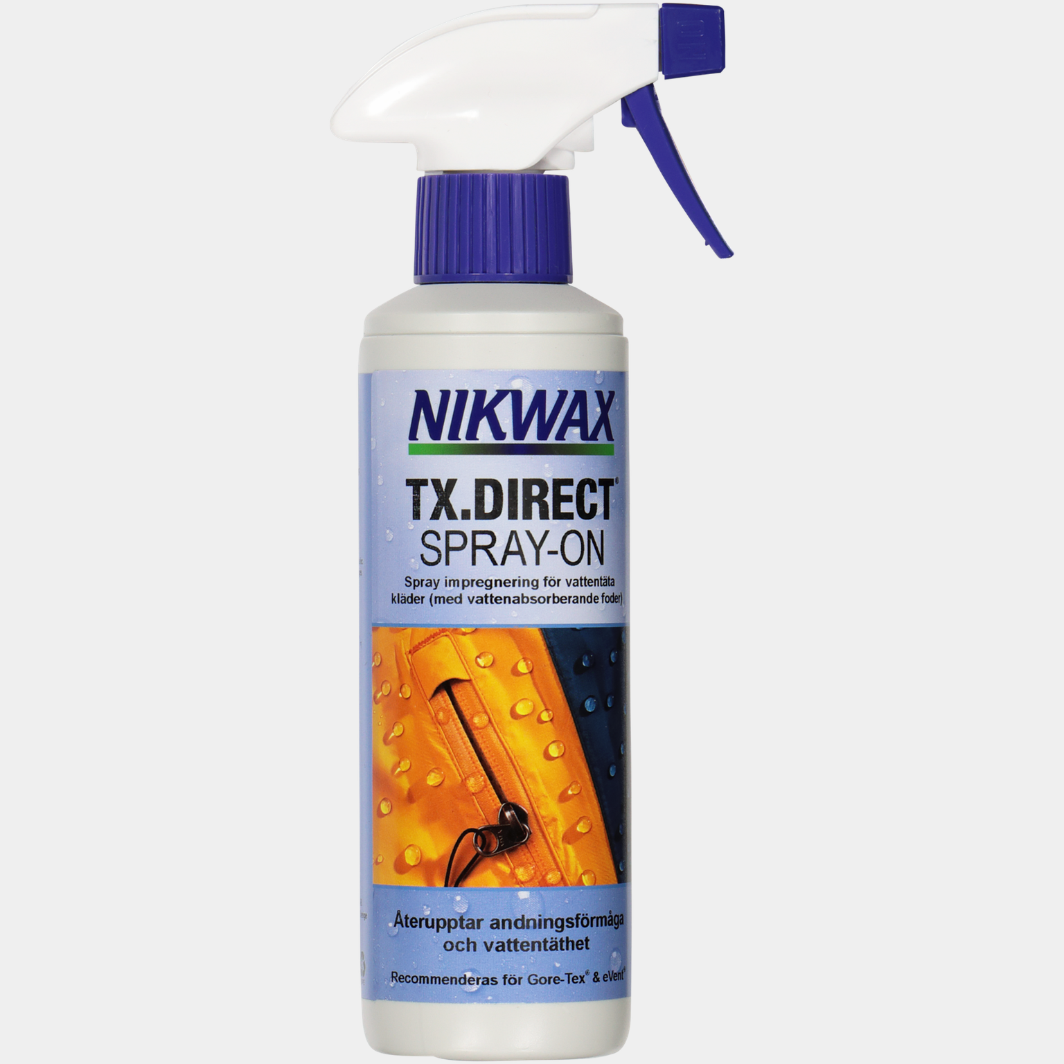 TX Direct spray-on, impregnering til vanntette tekstiler -