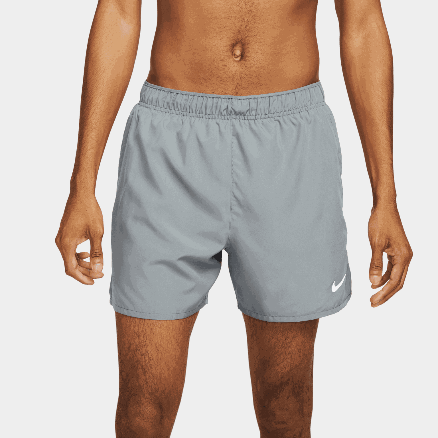 Pantaloncini da corsa da uomo Dri-FIT Challenger 5BF - Grigio