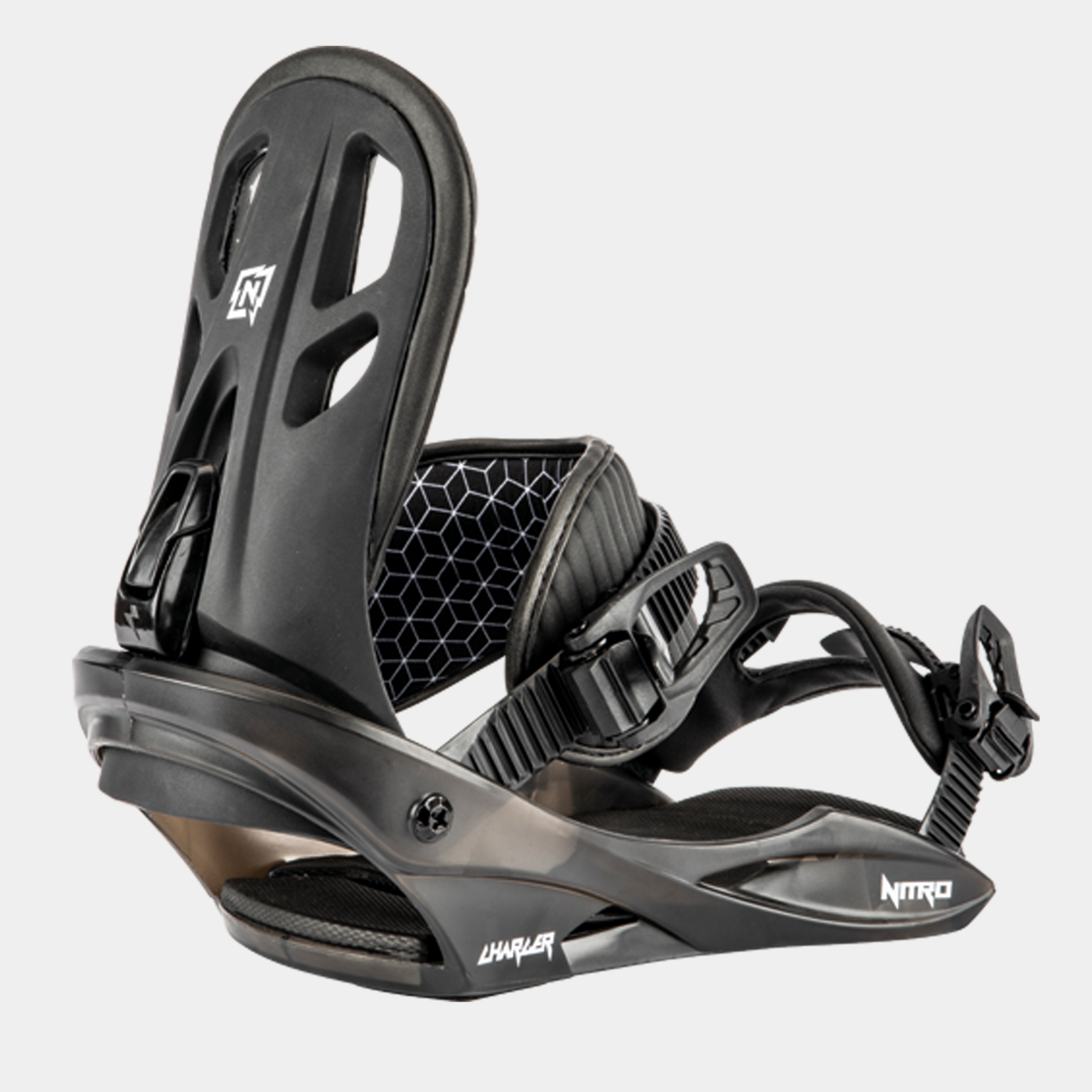 Fixation de snowboard Charger JR 24/25, Snowboard, Junior - Noir