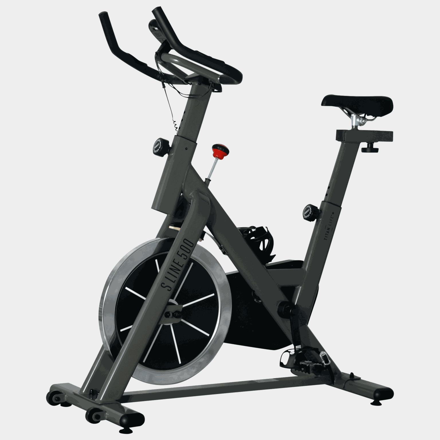 S-Line 500 Exercise Bike, spinningssykkel - Svart