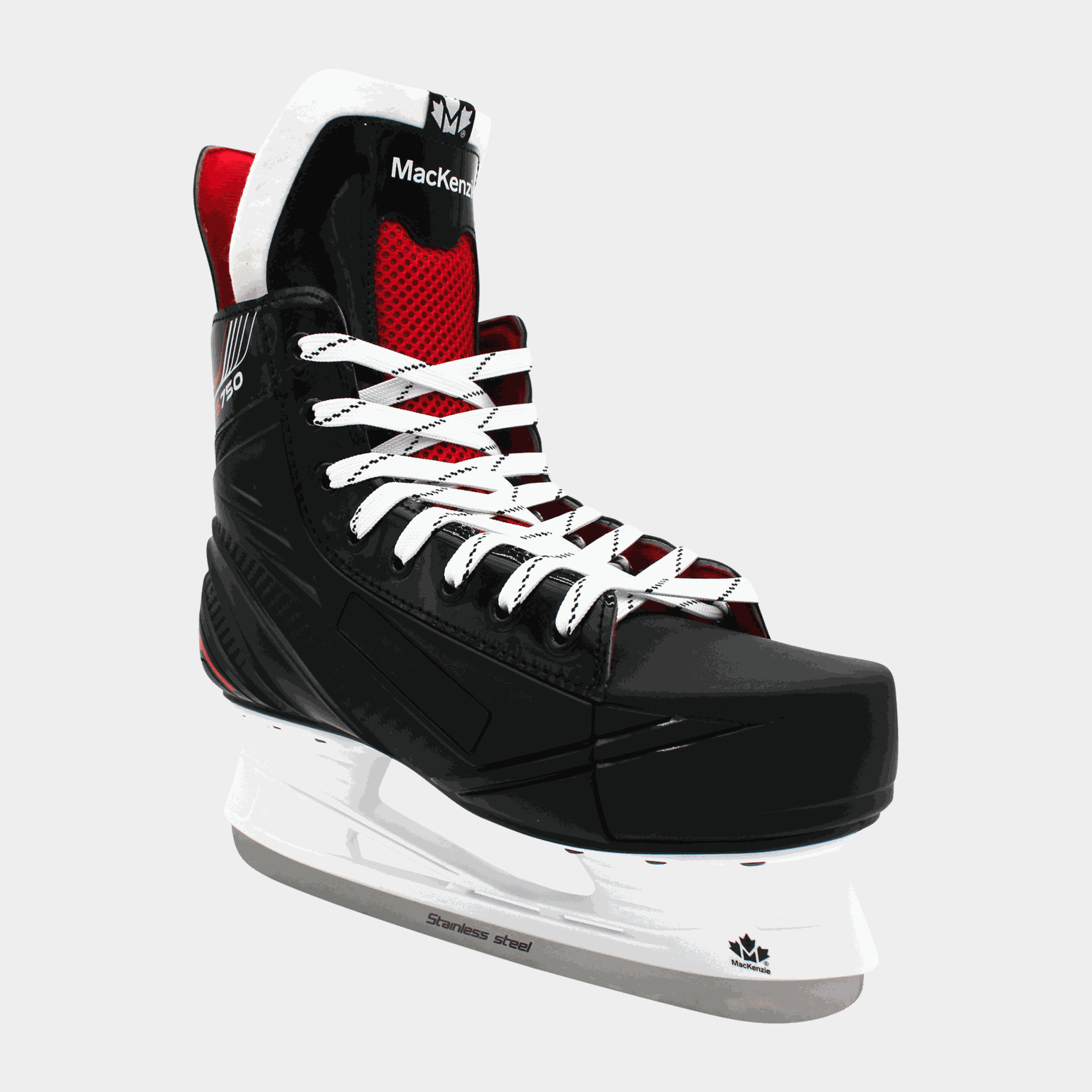 MS750 hockeyschaatsen voor volwassenen, maat 24/25 – zwart