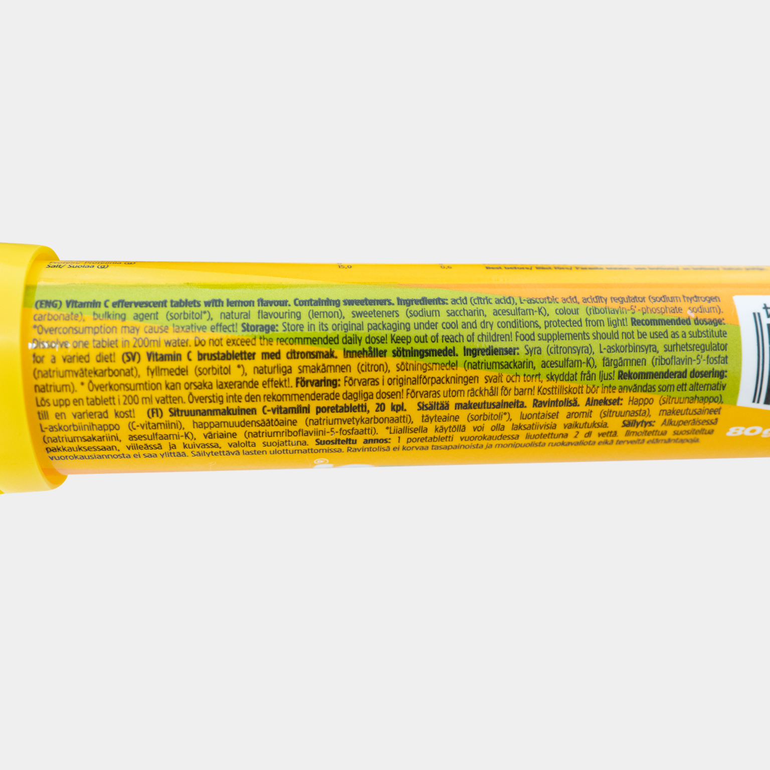 VitaminPro Vitamine C, comprimés de bicarbonate de soude, vitamine C