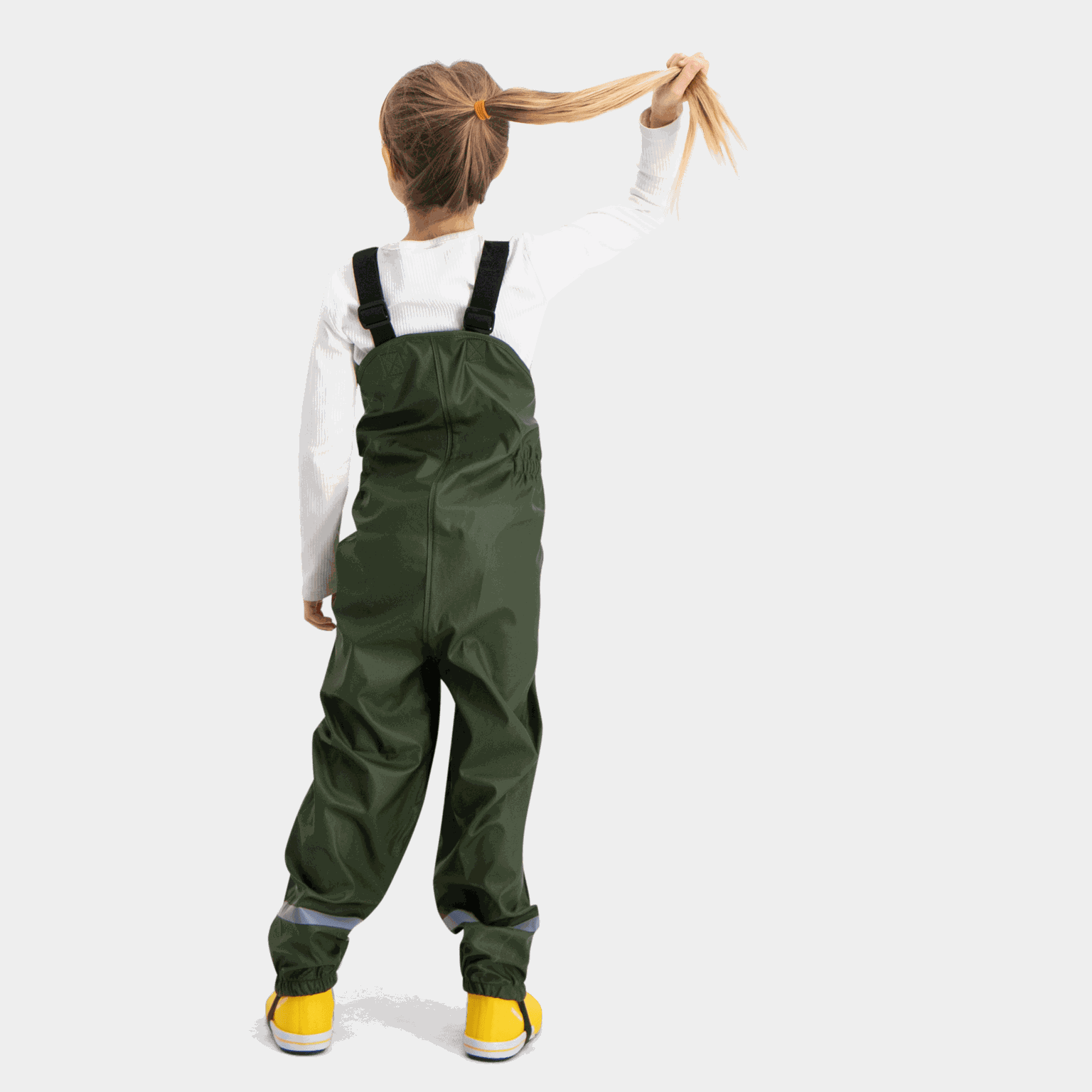  Pantalons de pluie Arva pour enfants – Verts