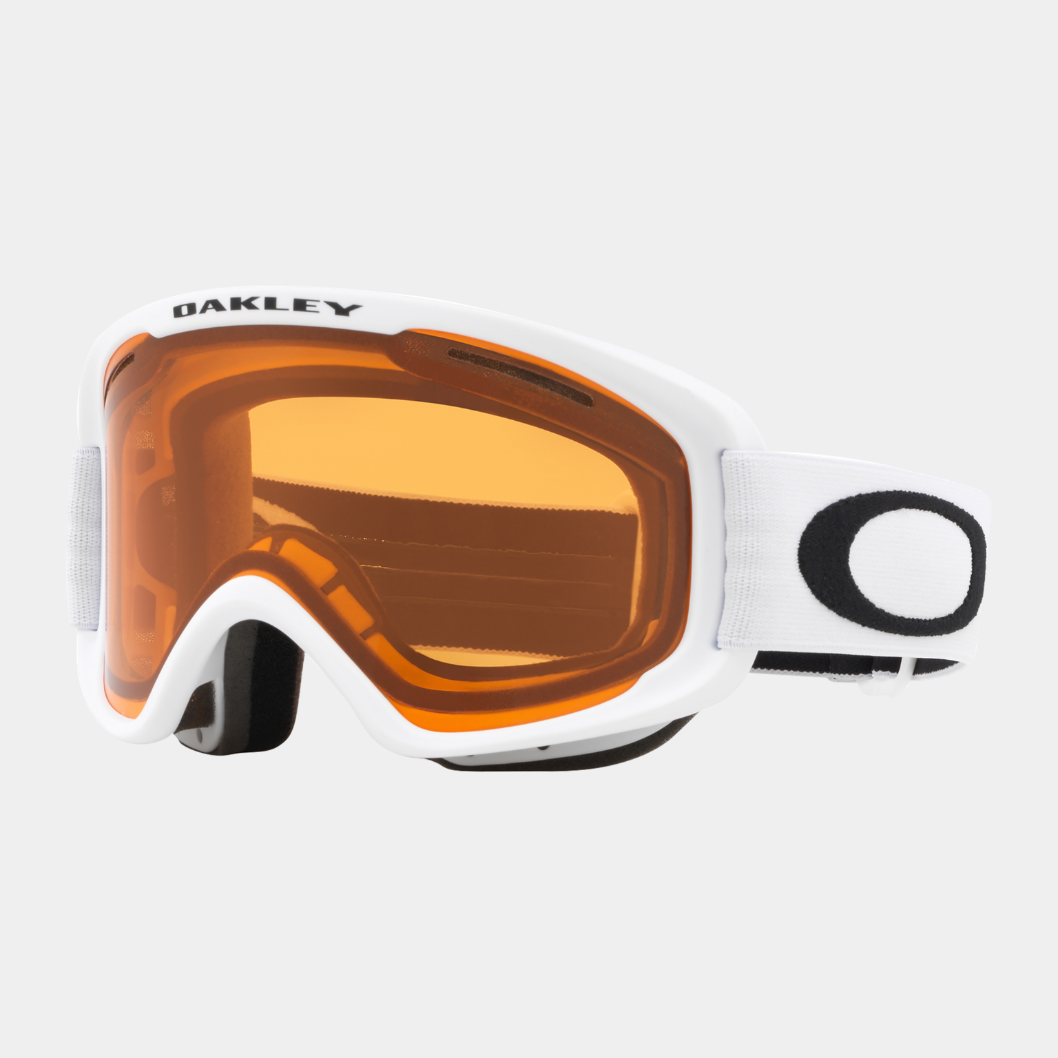Goggles O-Frame 2.0 Pro M Matte White /w Persimmon 24/25, alpinbrille - Hvit