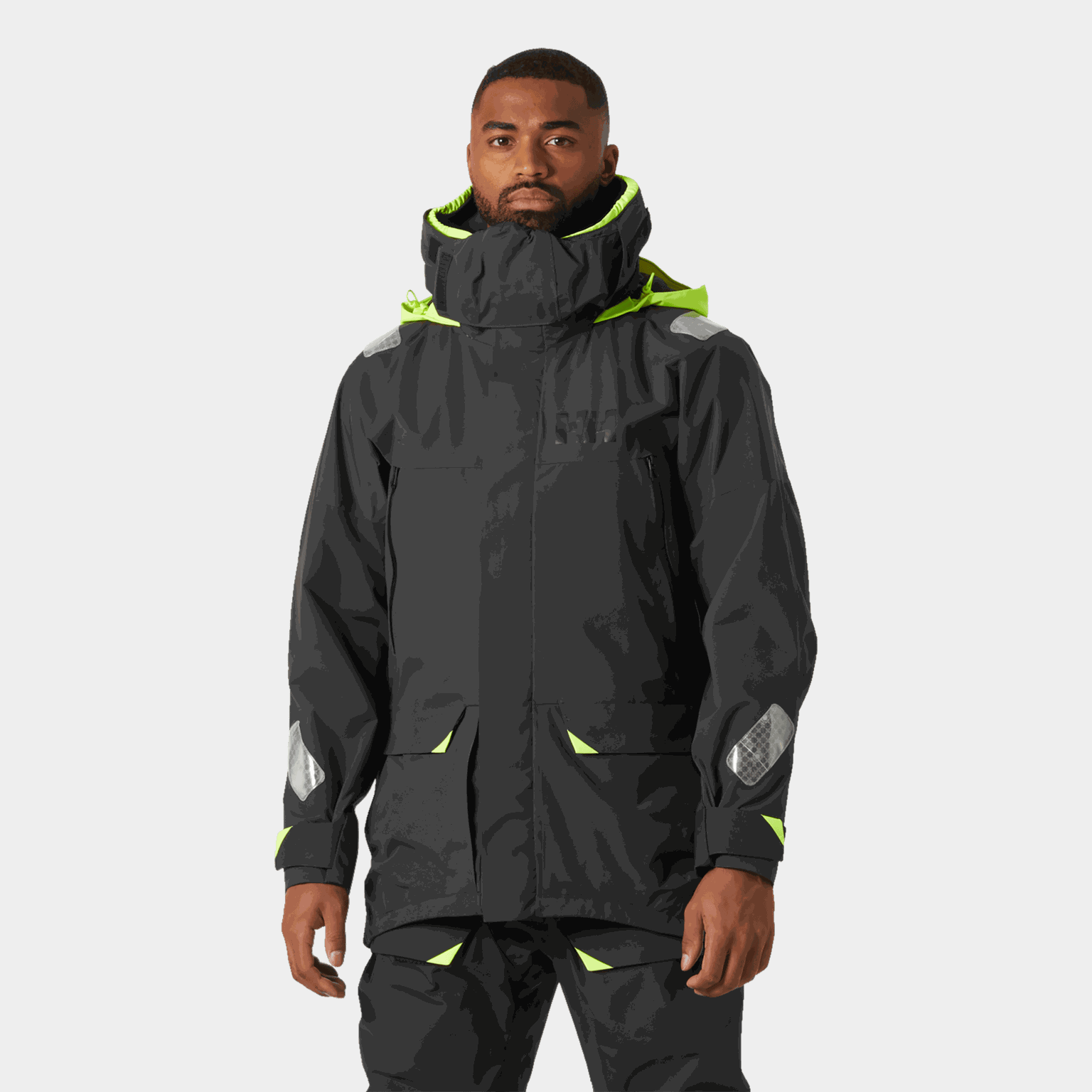 Skagen Offshore Jacket, pánská jachtařská bunda - šedá