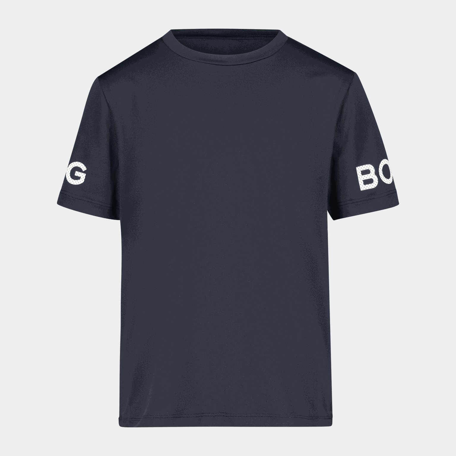  Camiseta Borg, tamanho infantil – azul escuro