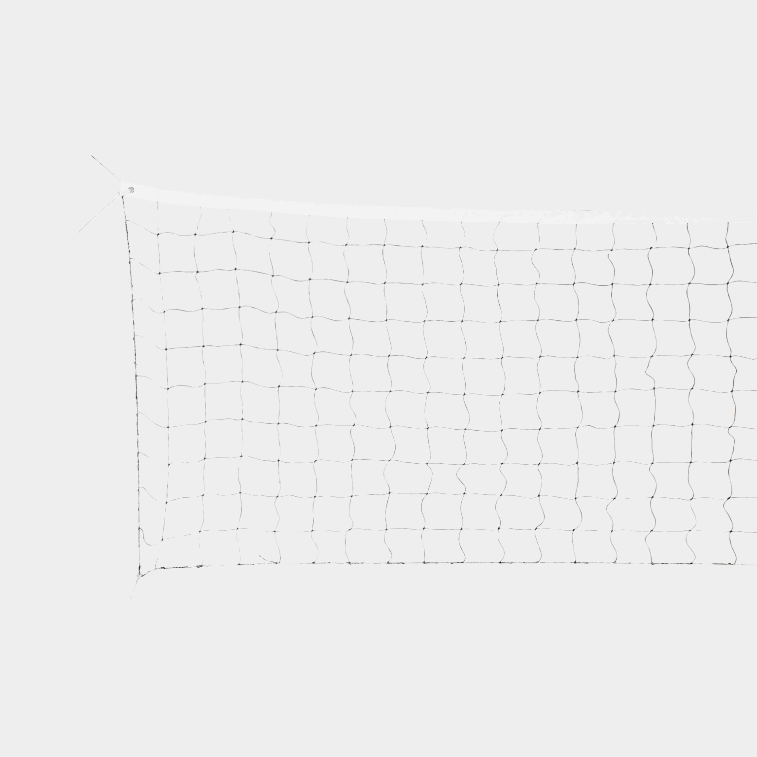 MP-Sport Volleyball Net, volleyballnett - Hvit