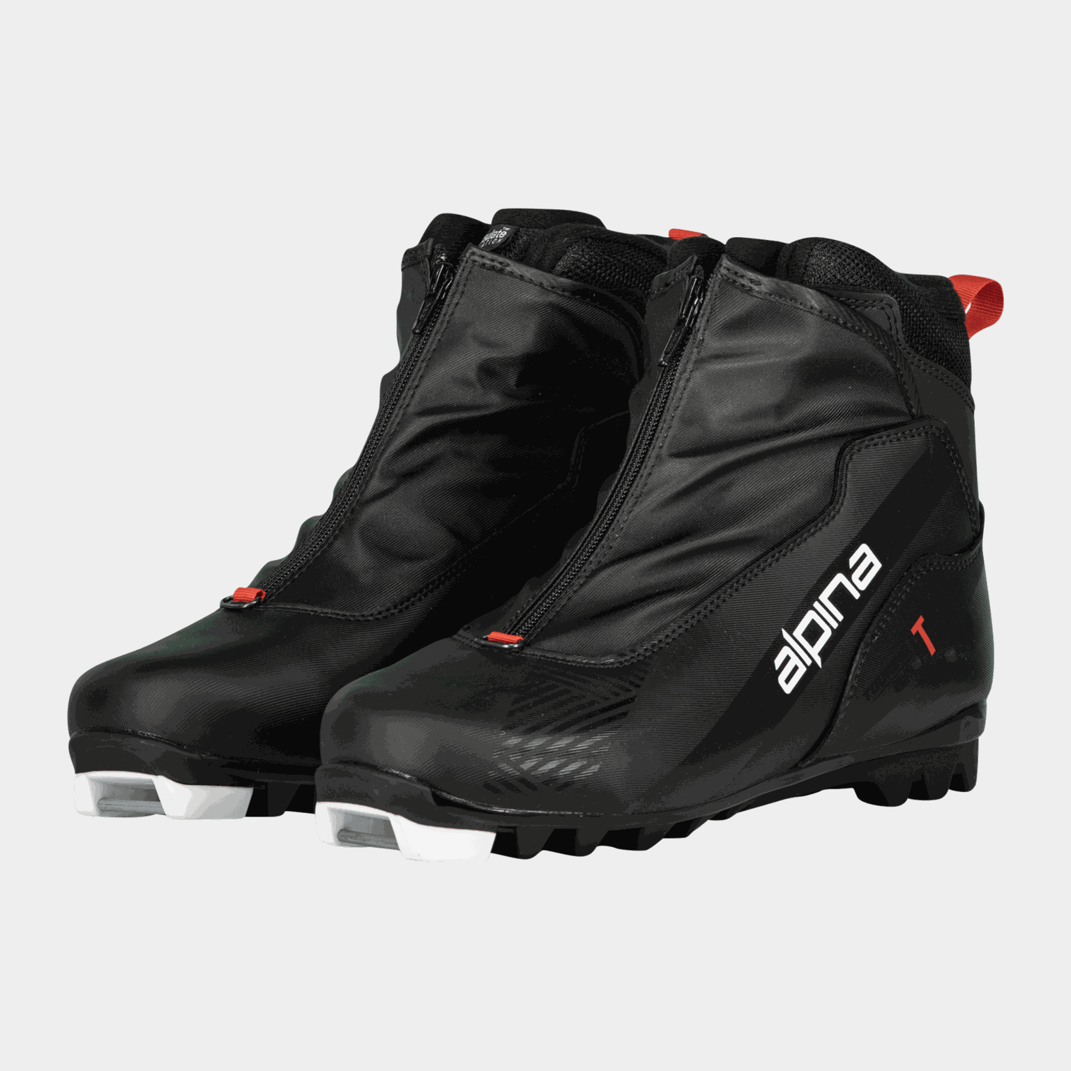  Bottes de cross-country T 5 Plus 24/25, modèle classique, unisexe – Noires