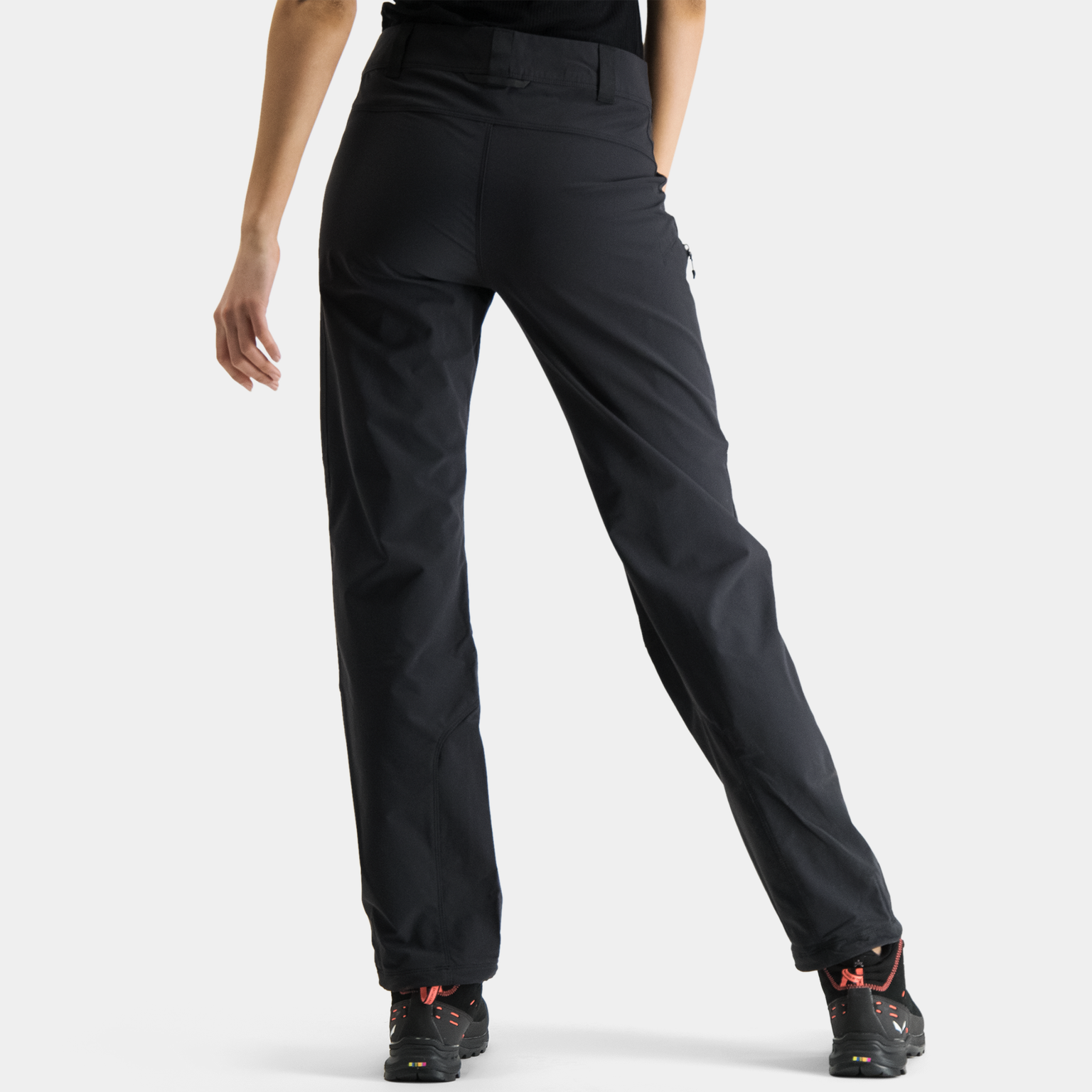 Spodnie trekkingowe damskie Gabbro – czarne
