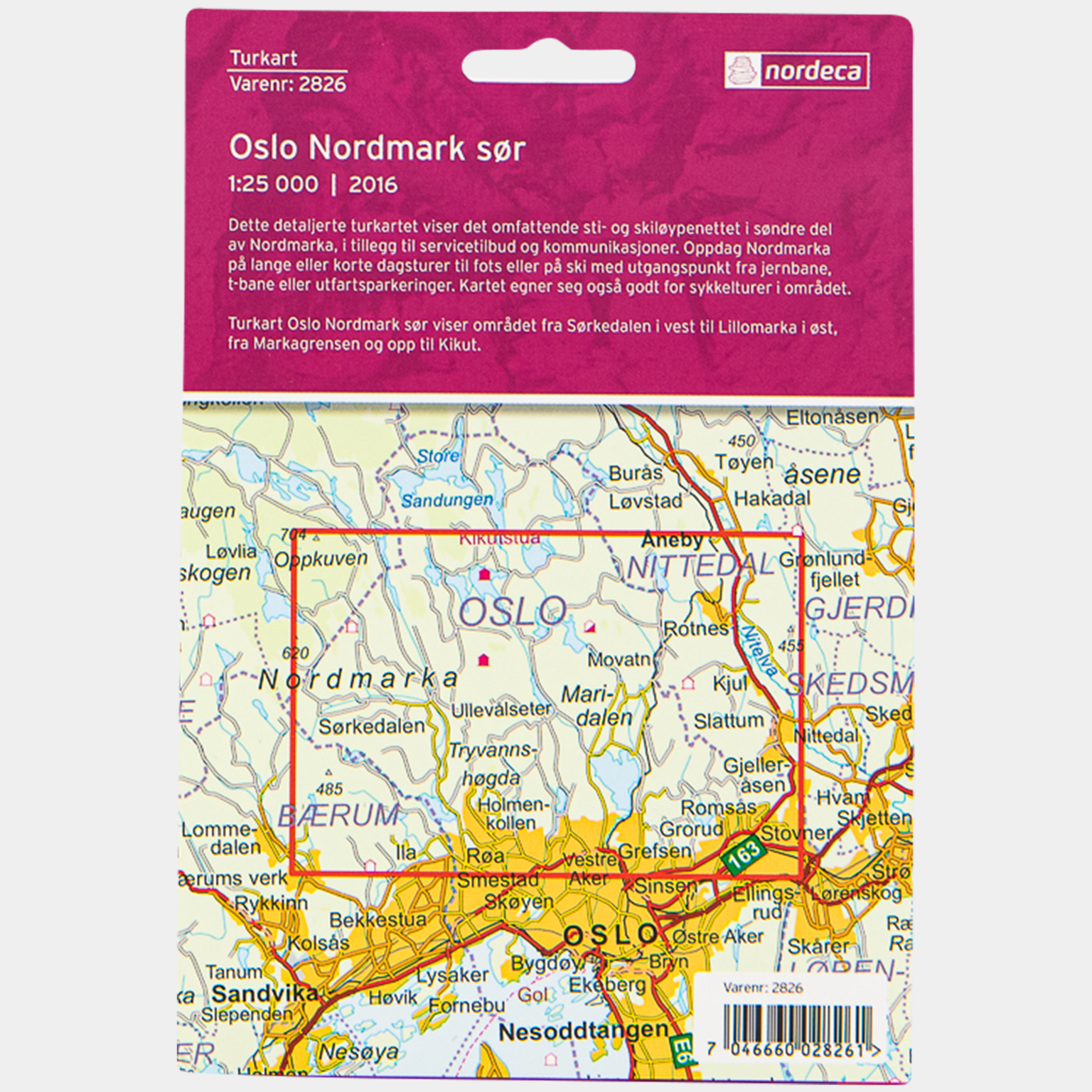  Oslo Nordmark Południe 1:25 000 -