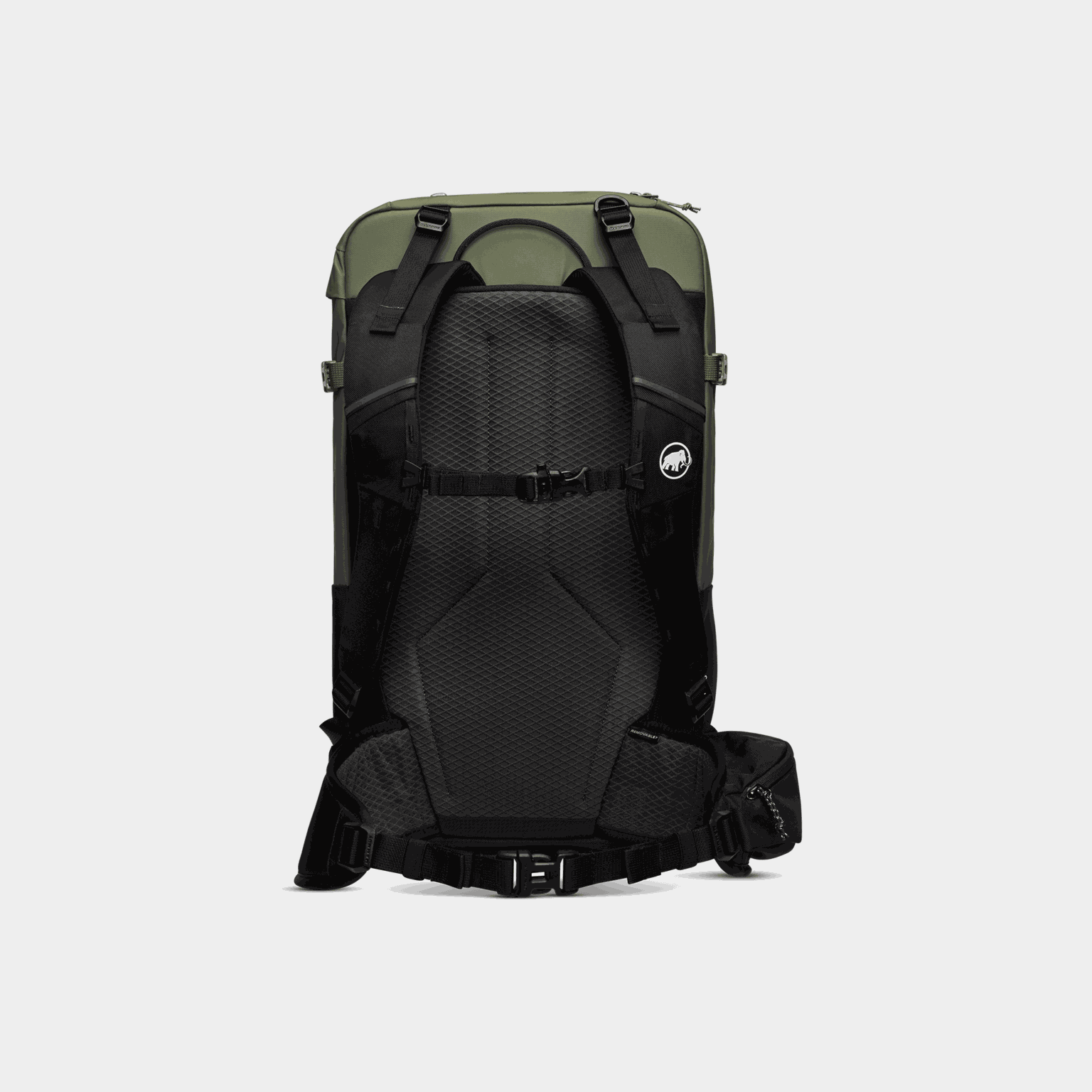 Mochila Nirvana 35L 24/25L, Mochila Unissex para Caminhadas - Preta
