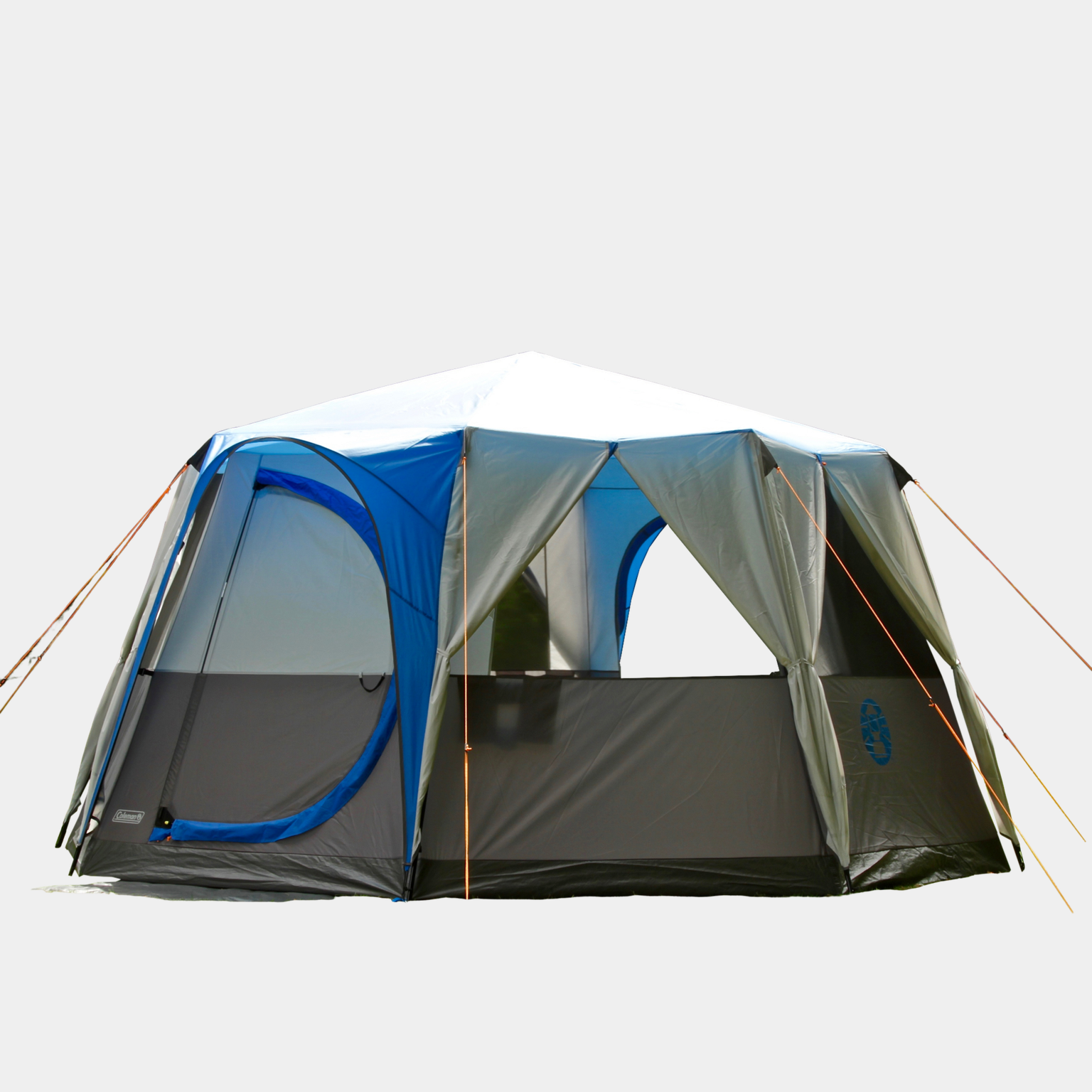 Octagon Blue -