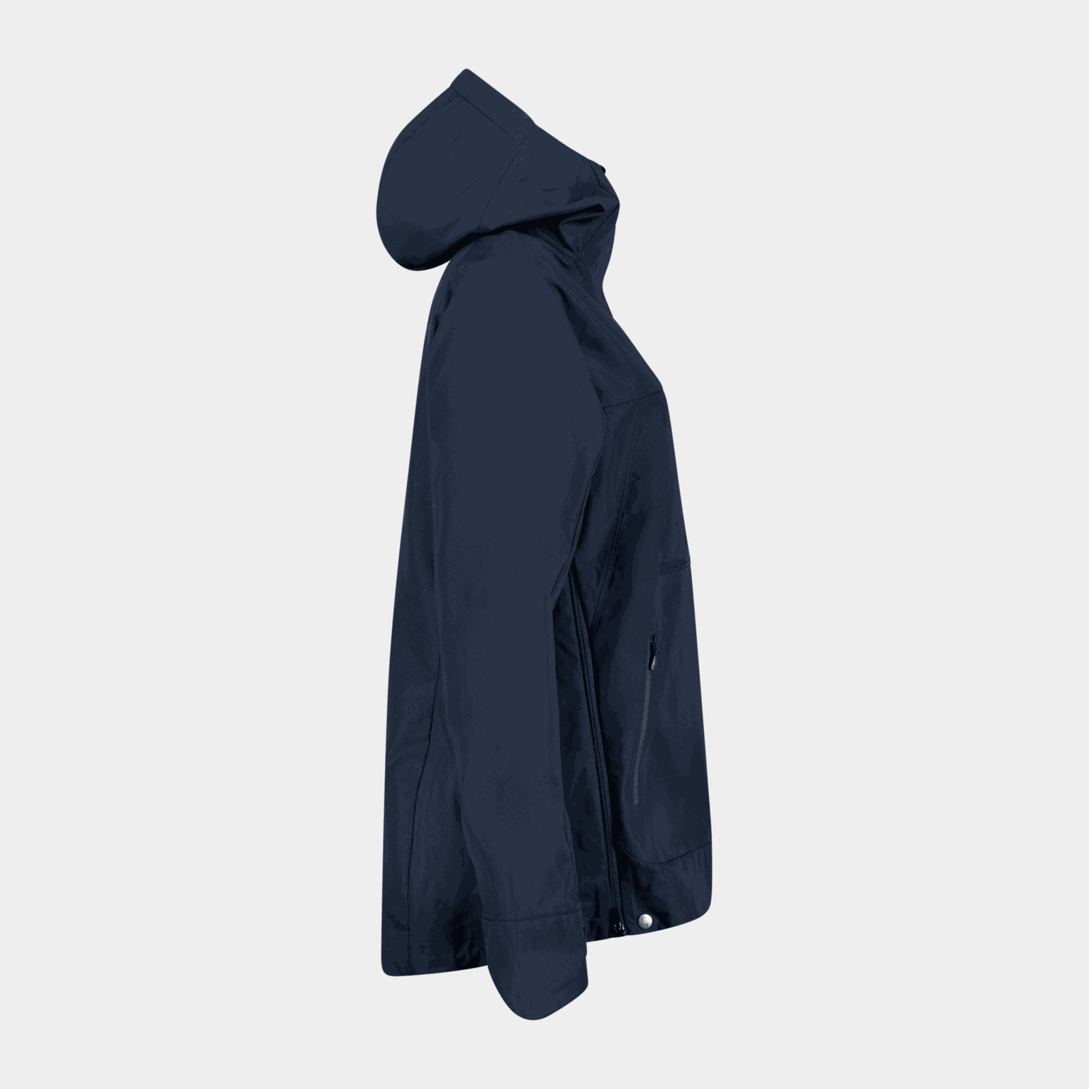  Femund W katoenen anorak windjack voor dames - donkerblauw