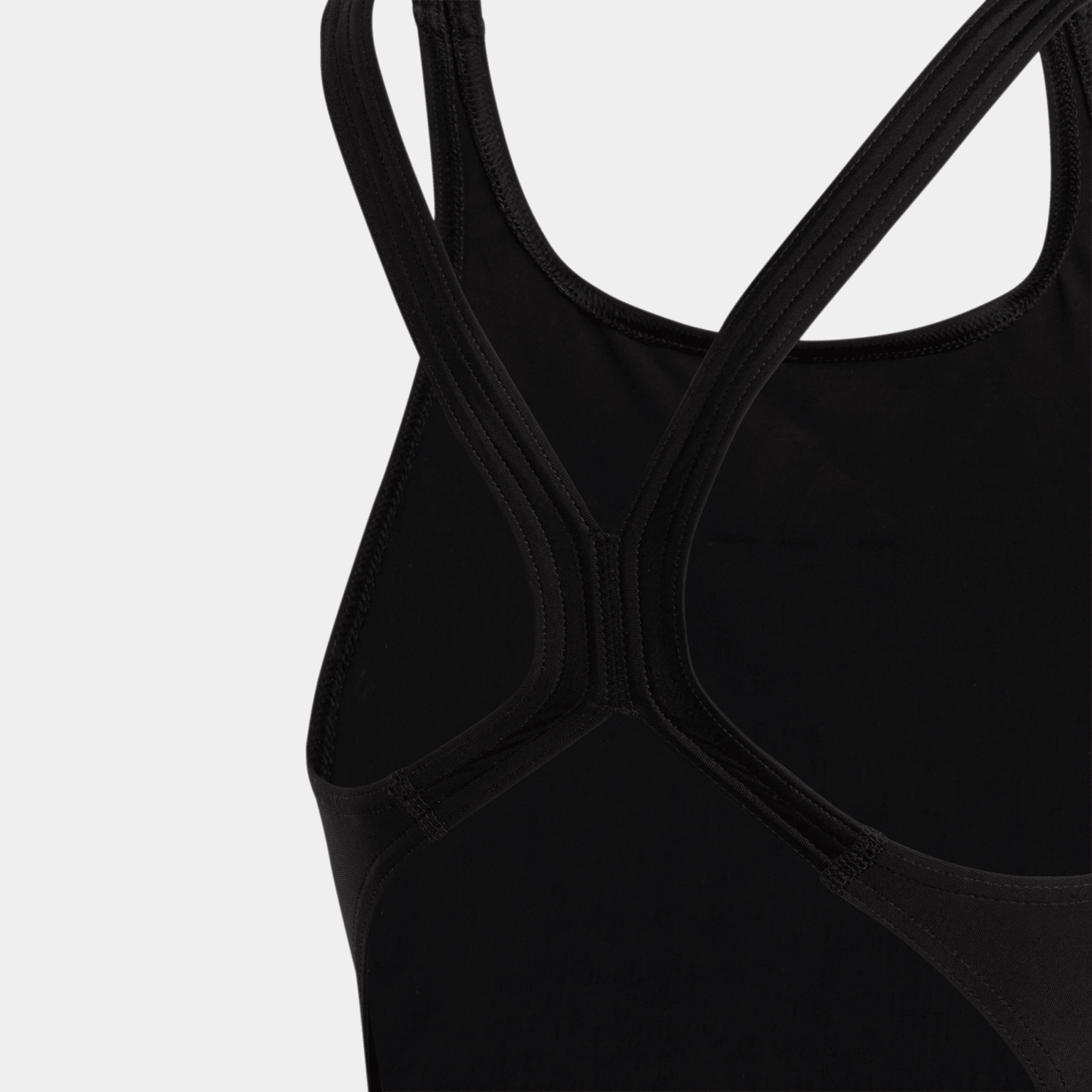 Solid Small Logo Swimsuit, badedrakt junior - Svart