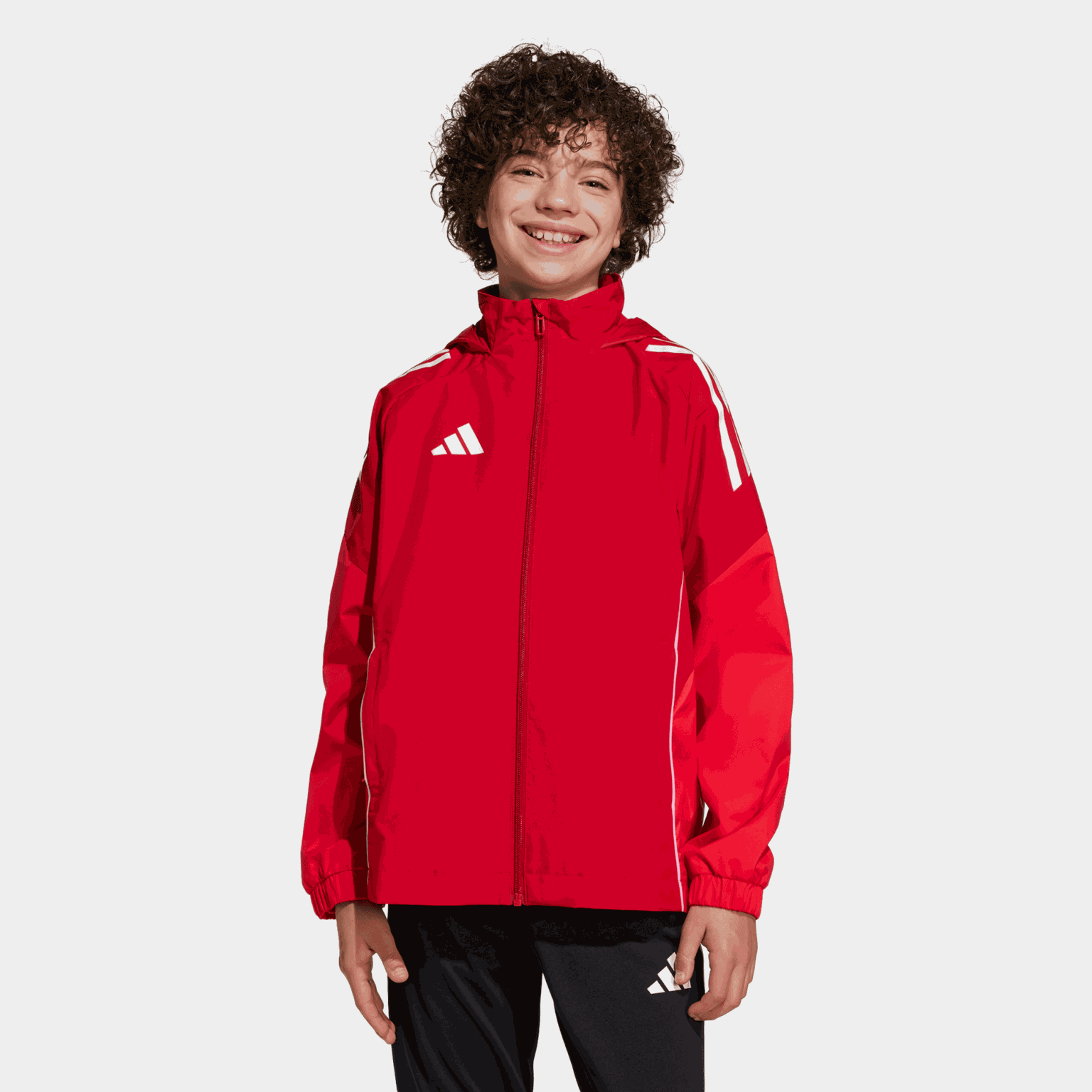 Giacca da competizione Tiro 25 All-Weather, taglia Junior - Rossa
