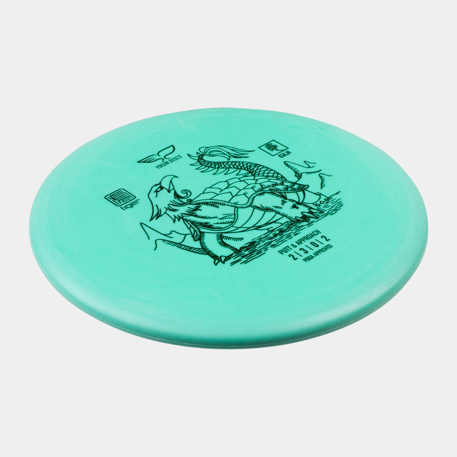  Tiger Line Putterhandleiding - Groen