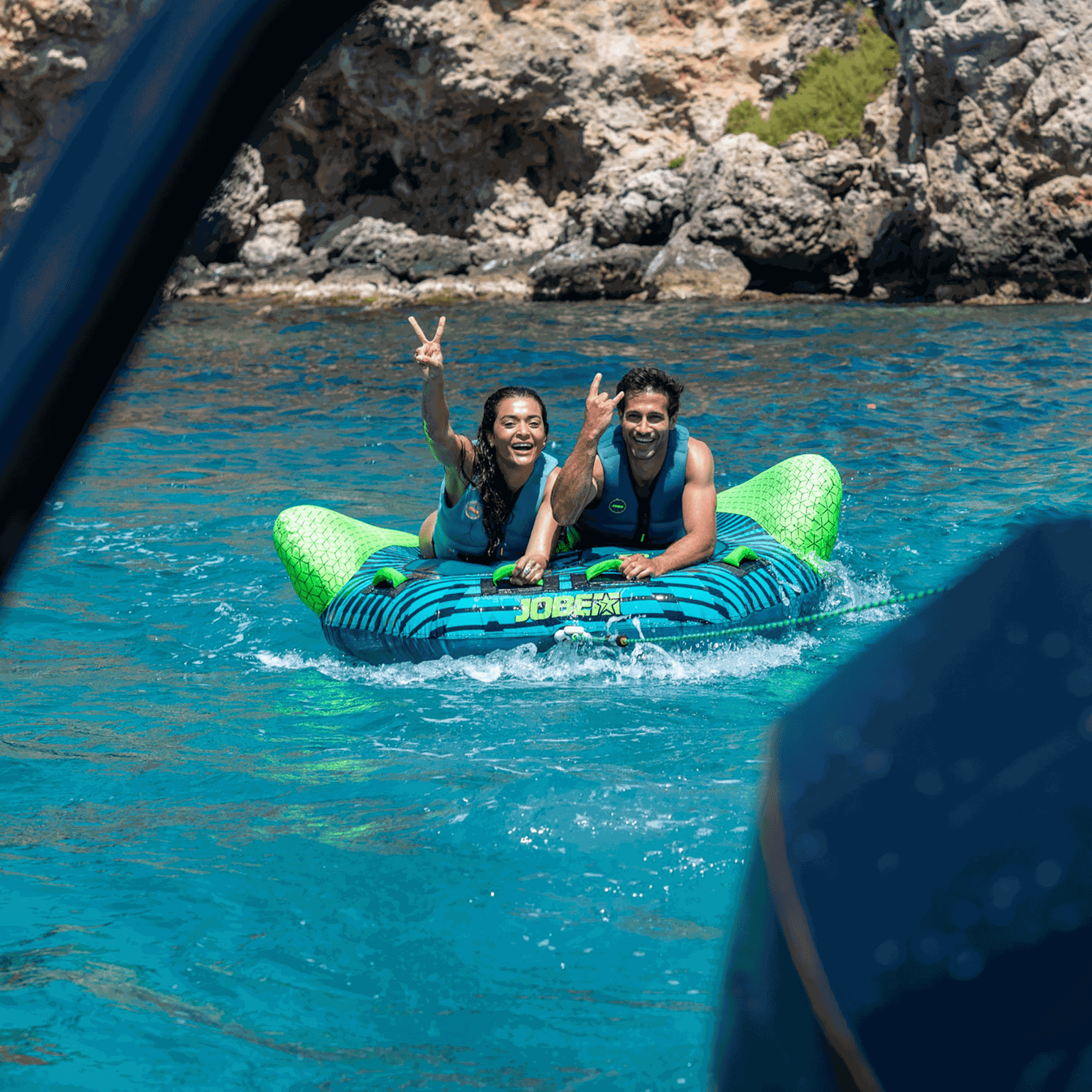 Scout Towable 2p, tube til vannsport - Blå
