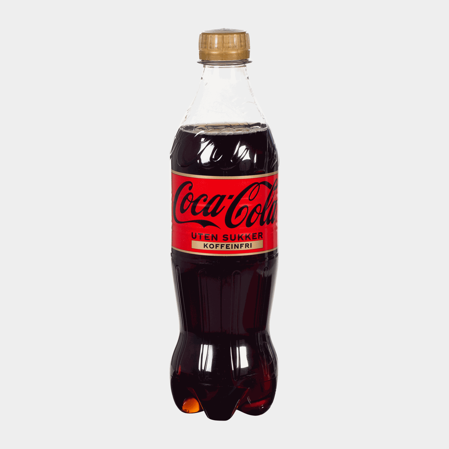 Coca-Cola Uten sukker Koffeinfri, brus -