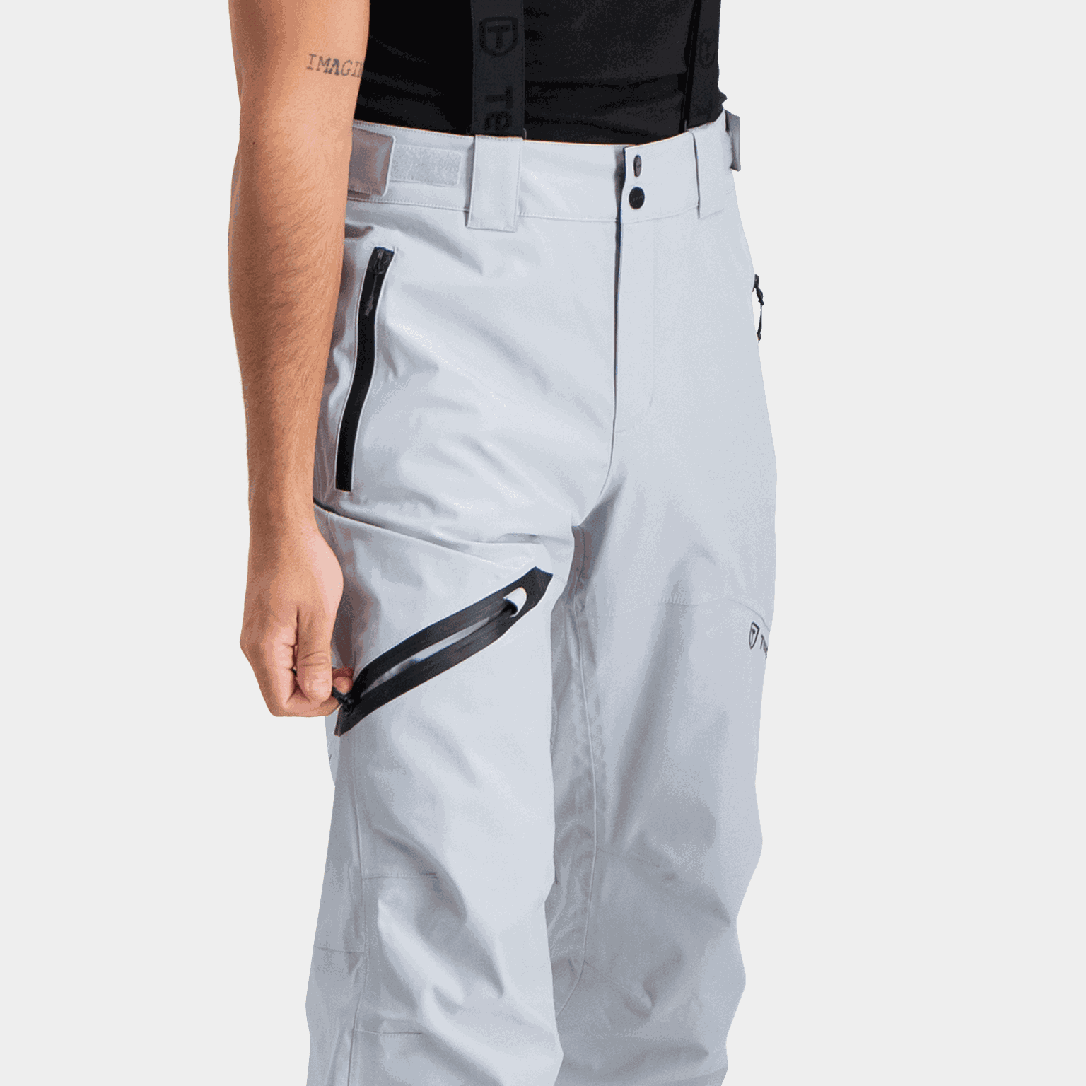 Alpine Pant Teton 24/25, skibukse, herre - Grå