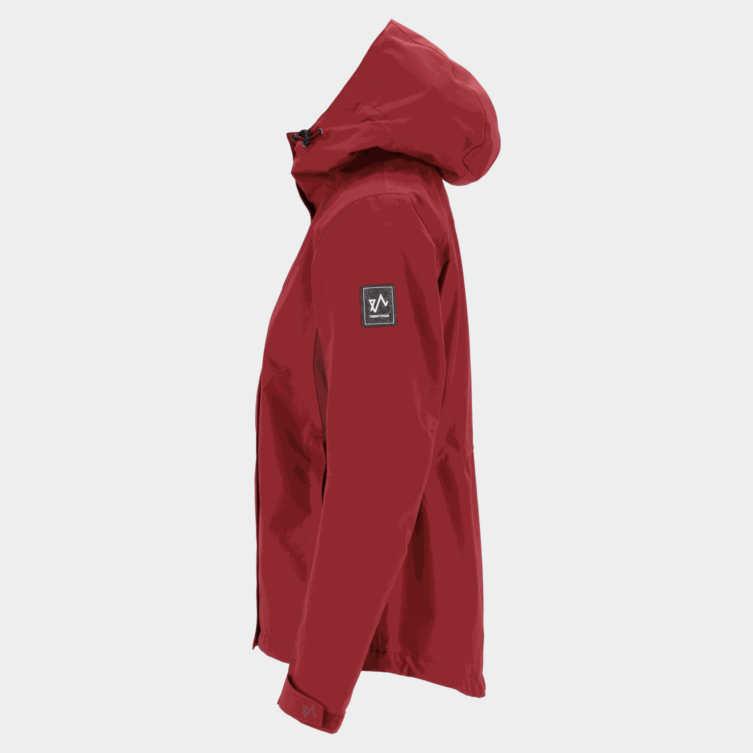 Casaco feminino Tind 2L, jaqueta externa - vermelho