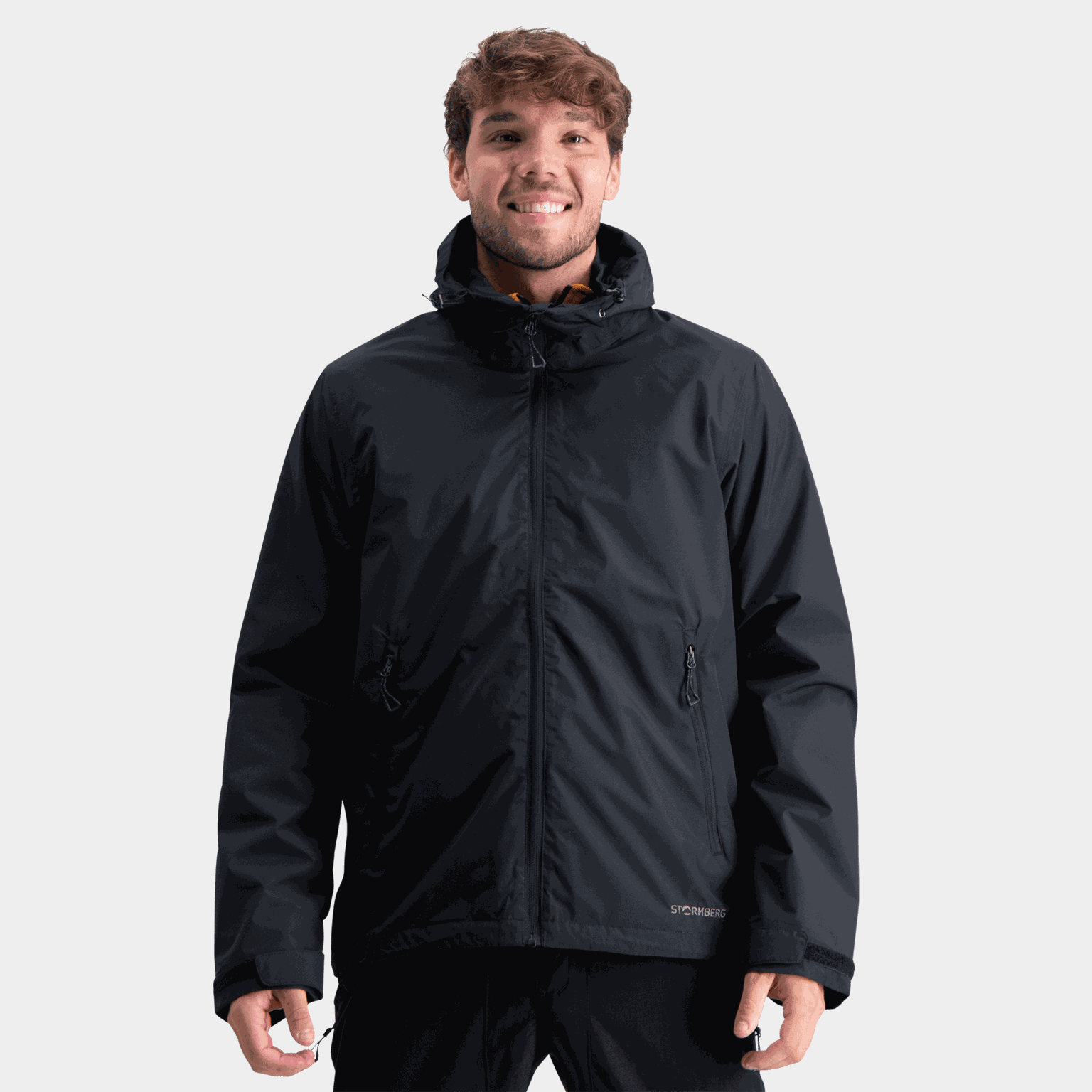  Heggelia Shell Jacket, pánská skořápková bunda - černá