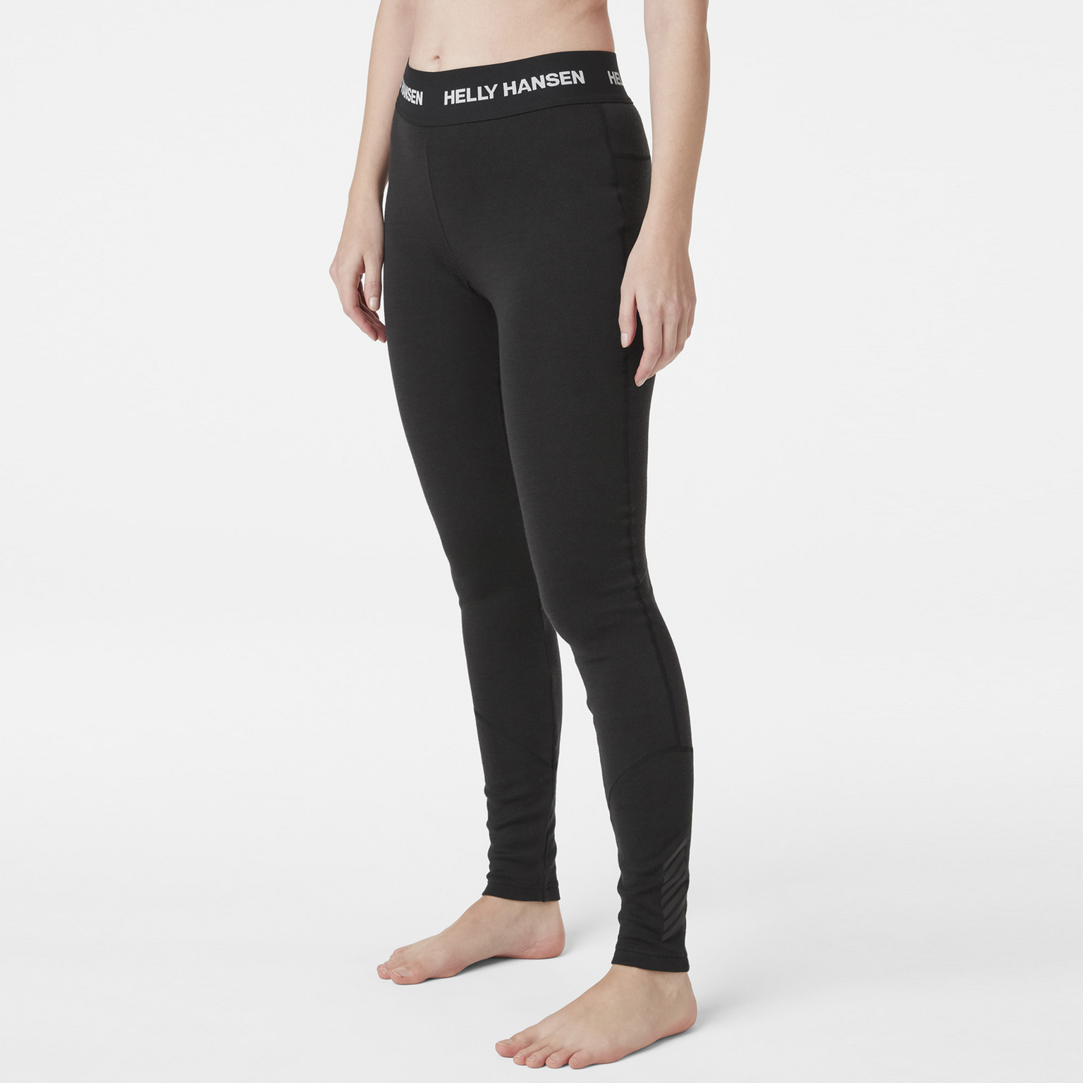 Lifa Merino Midweight Pant, ullongs dame - Svart