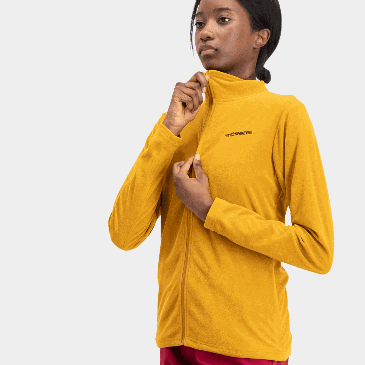  Jaqueta de lã polar Skjold Rec W, jaqueta de lã polar feminina