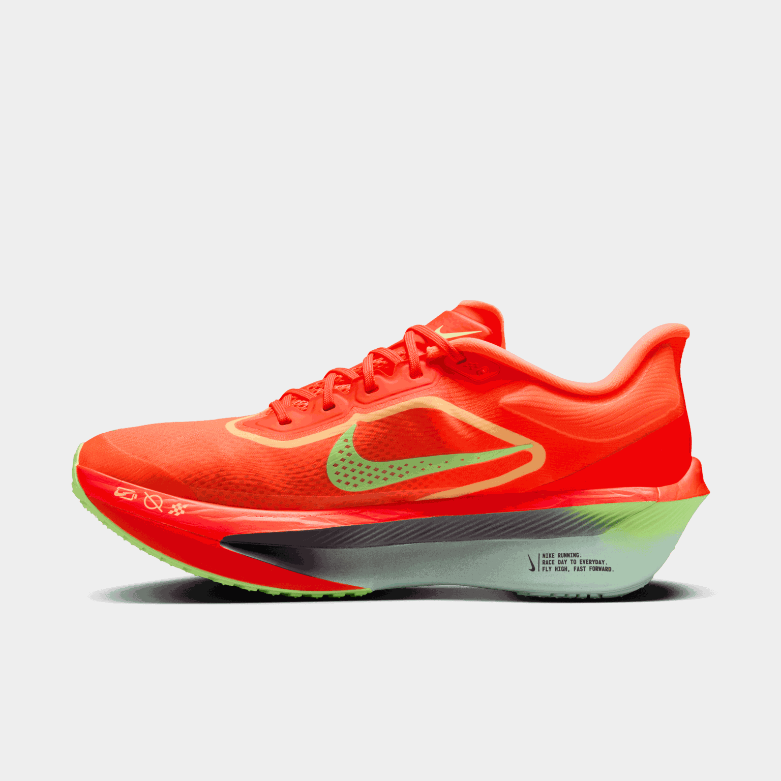  Męskie buty do biegania Zoom Fly 6 – czerwone