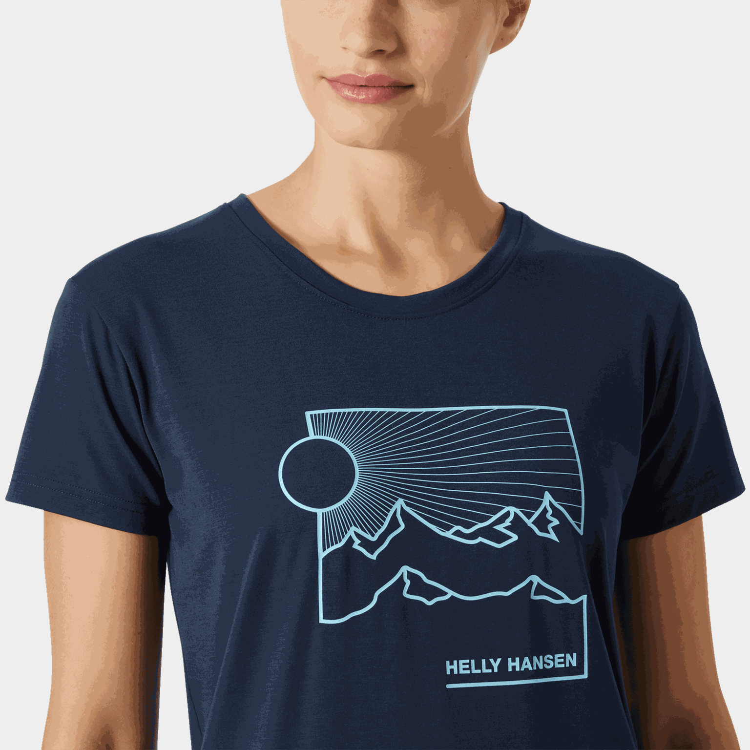  Skog W grafisch T-shirt, dames T-shirt