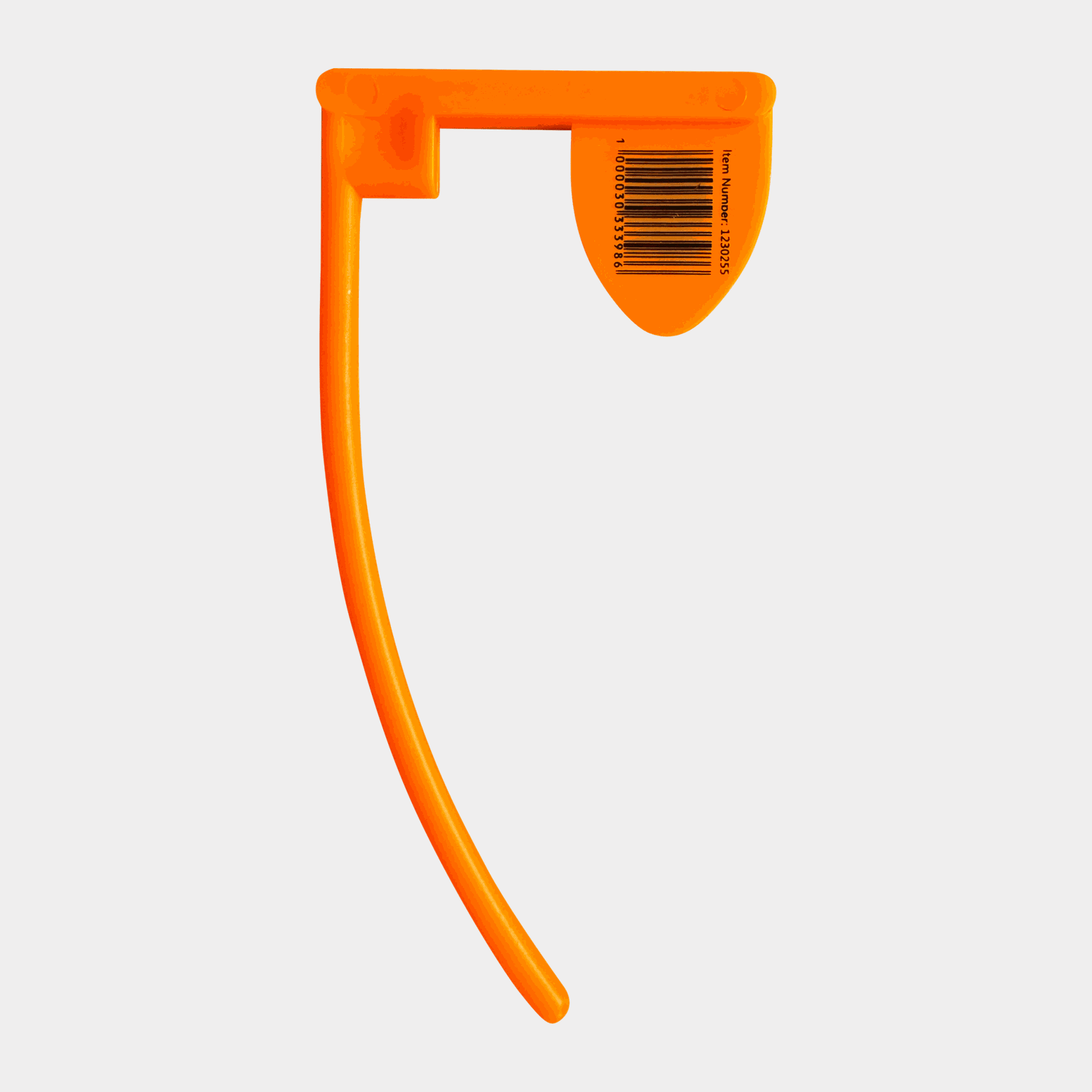 Drapeau de la chambre de tir centrale, drapeau de la chambre - Orange