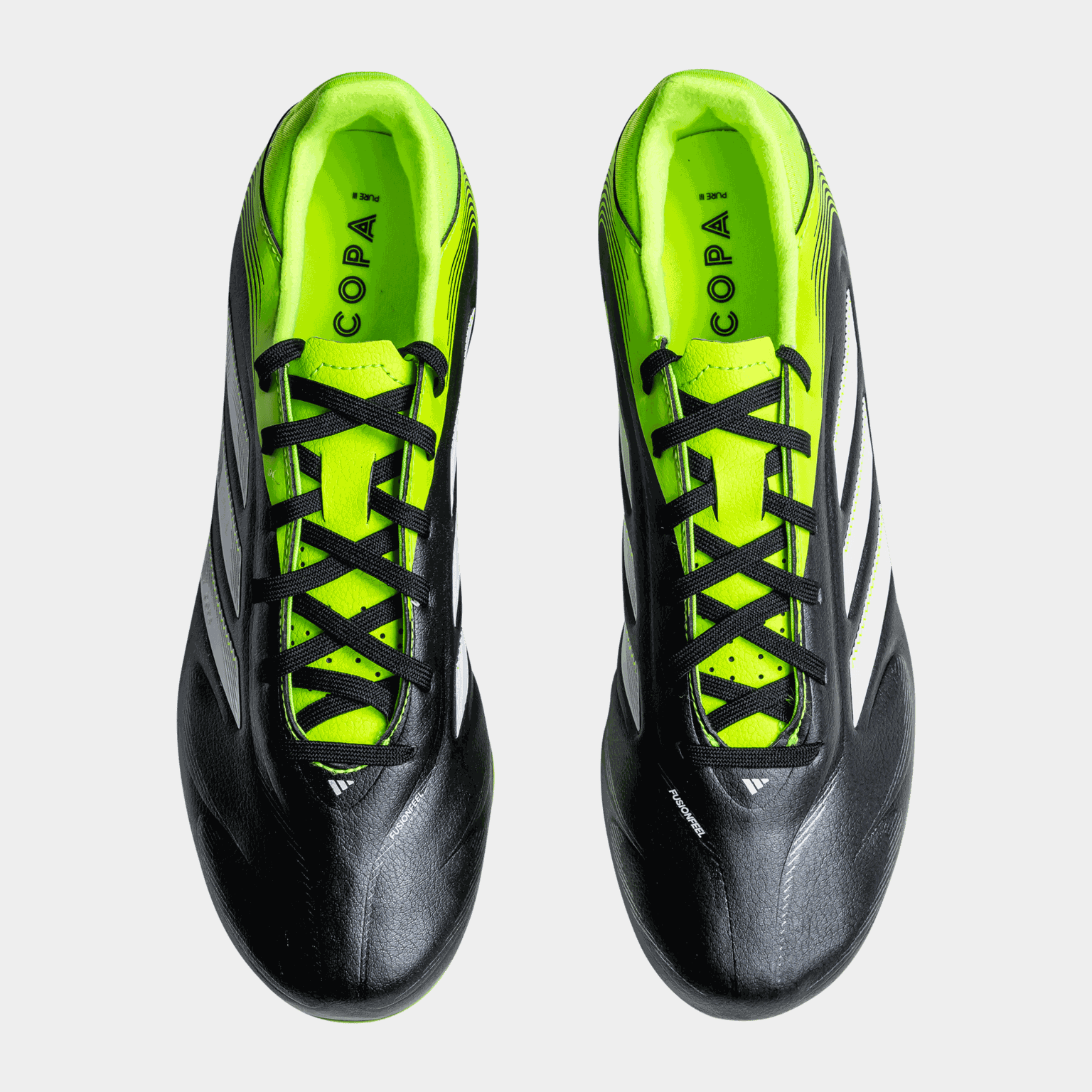  COPA Pure III League FG/MG Unisex voetbalschoenen – zwart