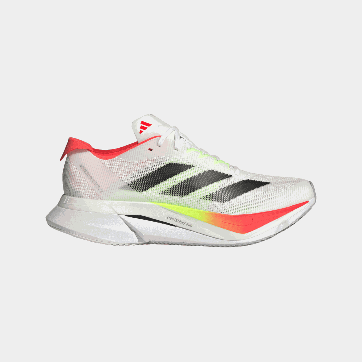 Adizero Boston 12, løpesko, dame - Hvit