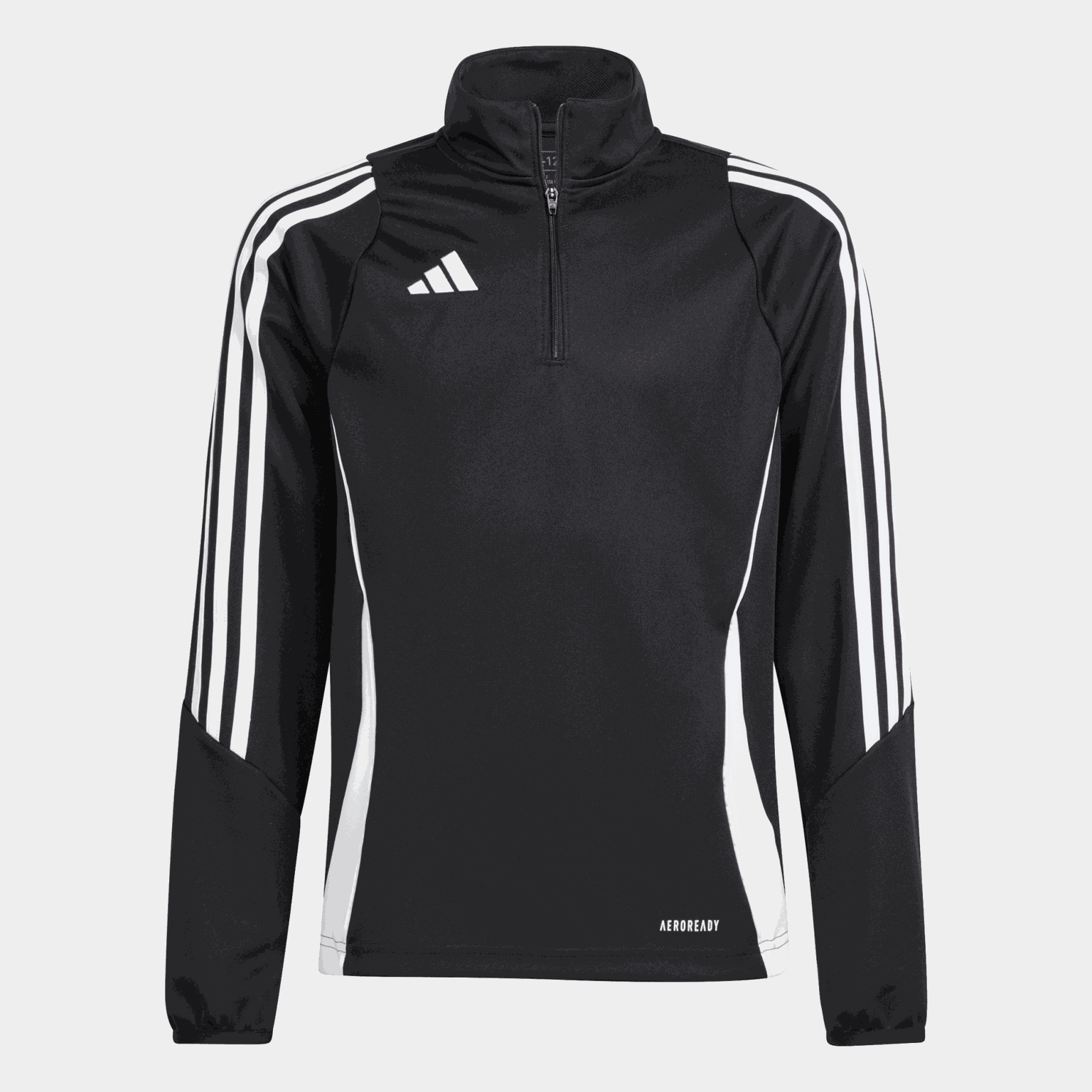  Camisa de treino Tiro 24, camisa de futebol juvenil - preta