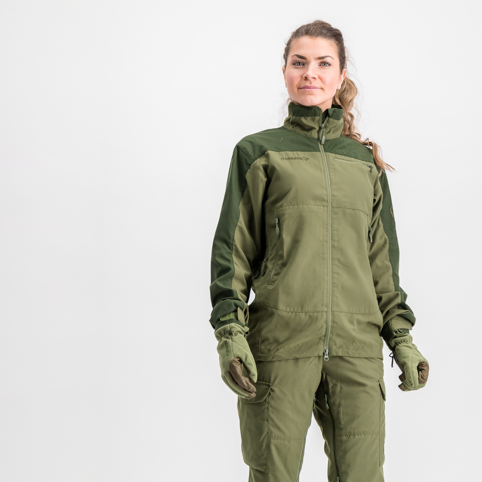  Finnskogen Hybrid Jacket, veste de chasse, unisexe – vert