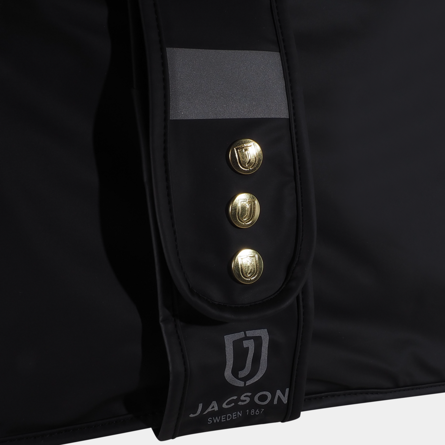 Dog Coat black 20-60cm, hundedekken - Svart