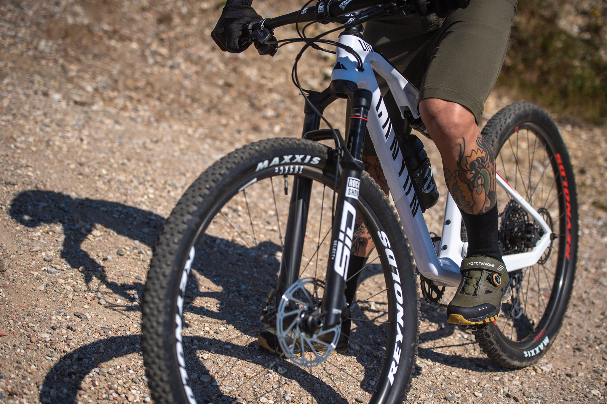 Spider Plus 3 MTB shoe 24, terrengsykkelsko herre - Grønn