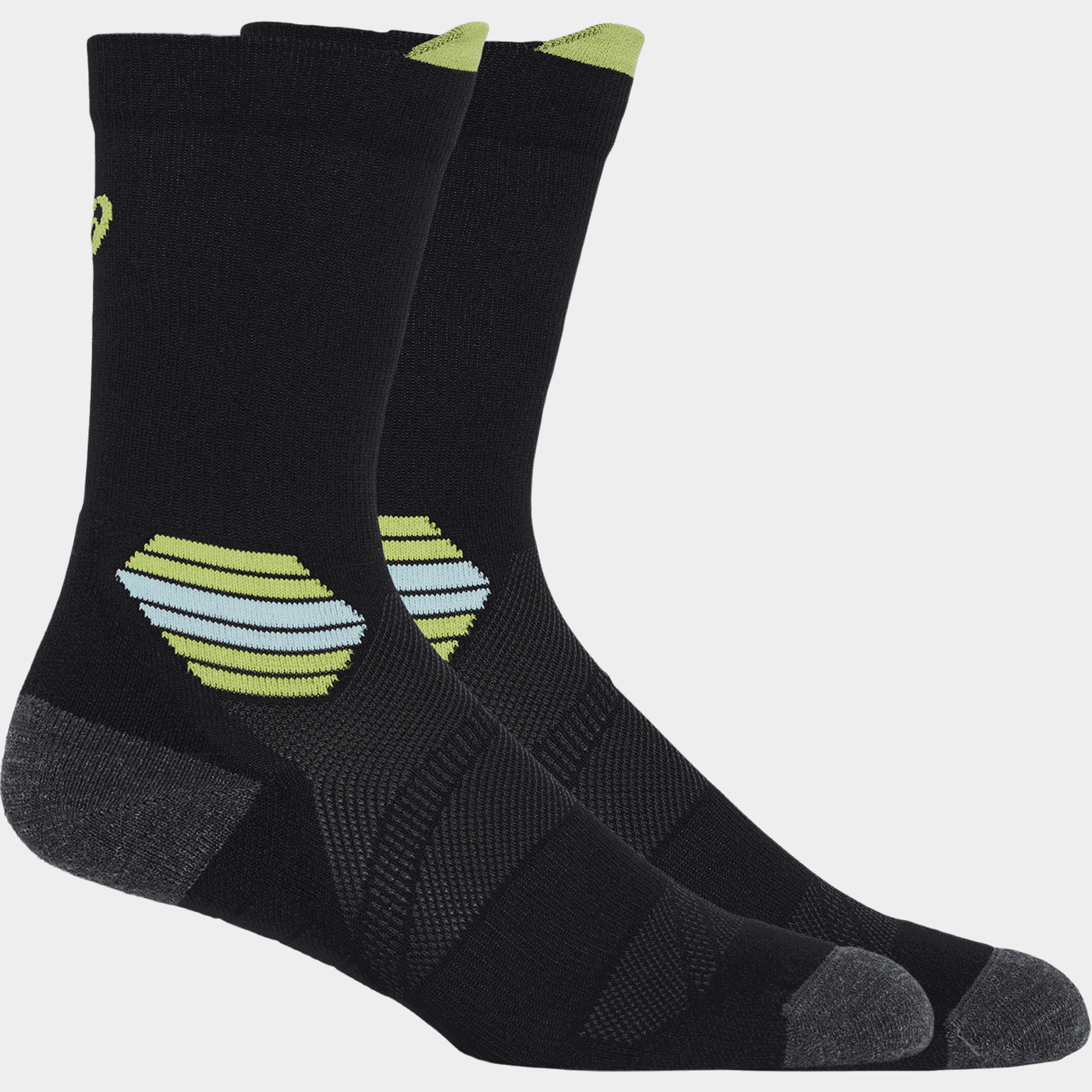  Skarpety do biegania Fujitrail Run Crew, skarpety treningowe unisex – czarne