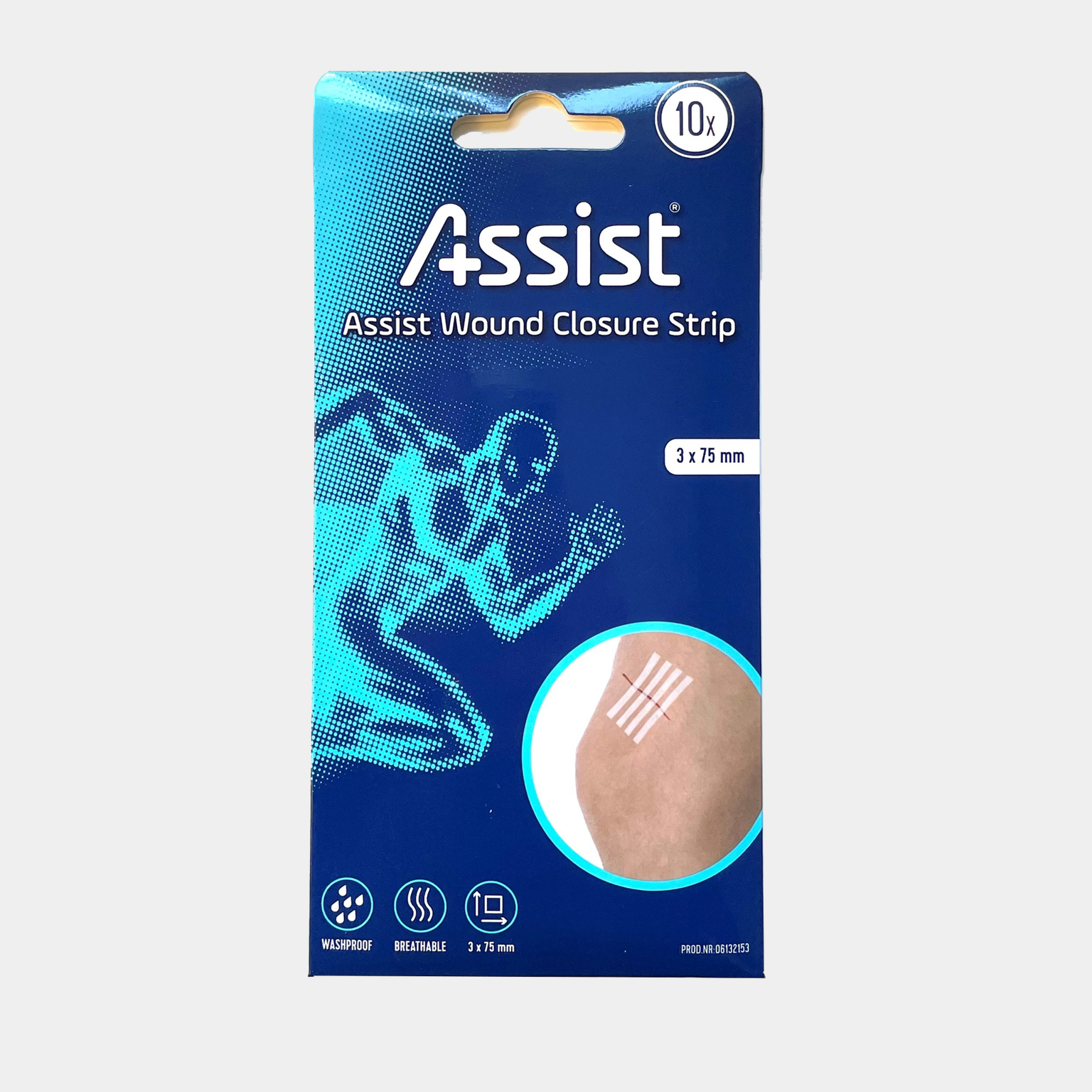 Assist Wound Closure Strips 3 mm*7,5 mm , strips -