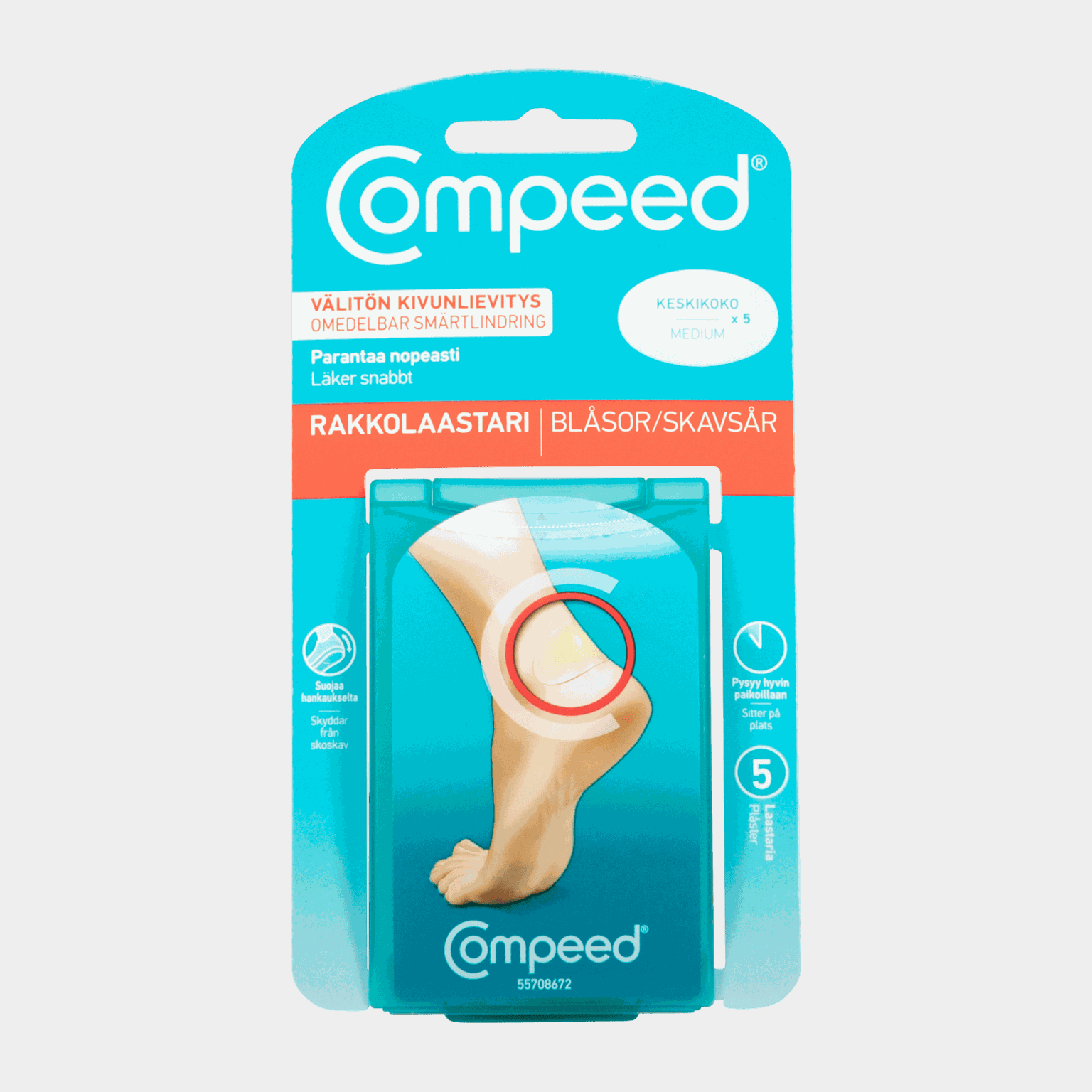  Compeed Blis z 5 opatrunkami na otarcia -