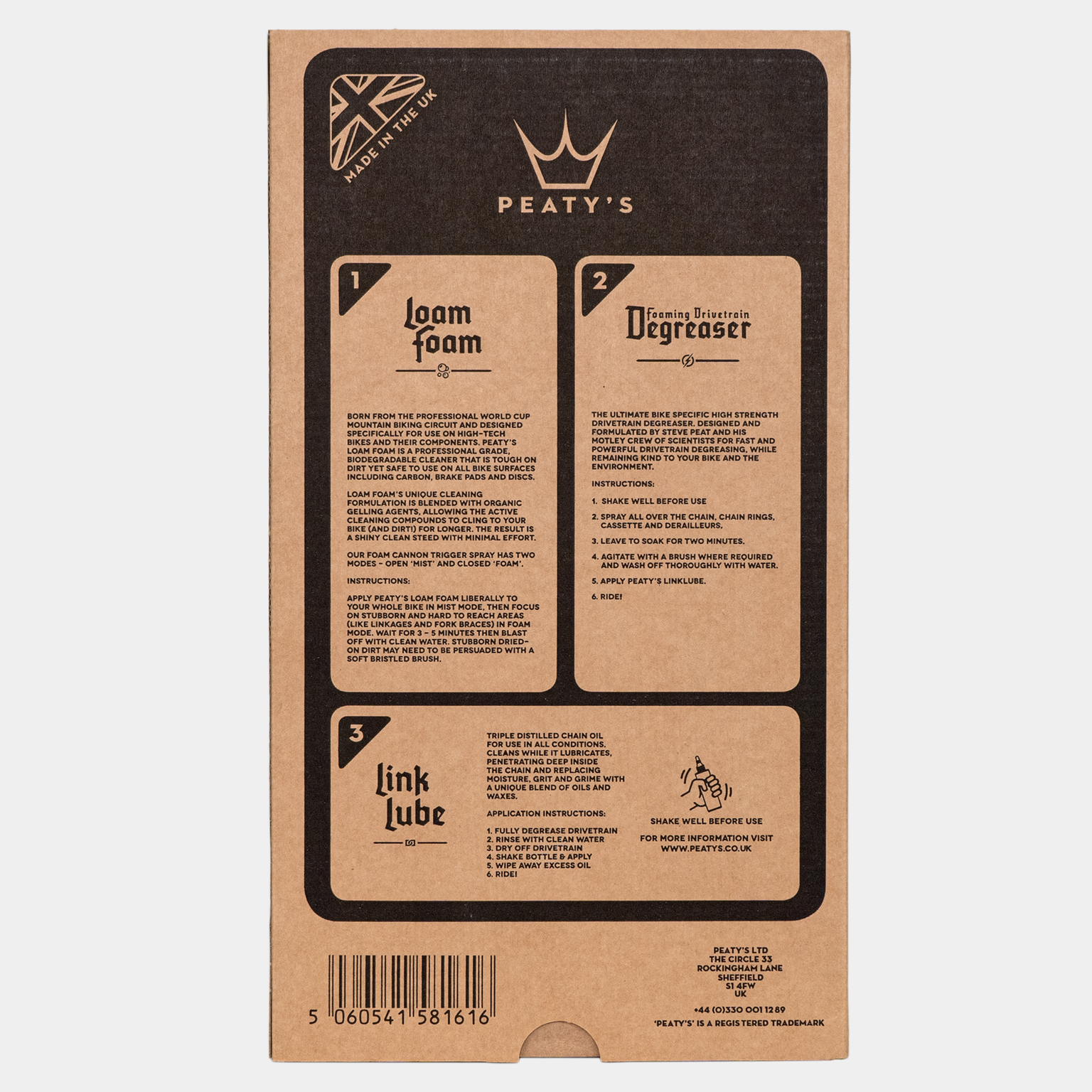 Clean Degrease Lube Gift Pack, rengjøringspakke -