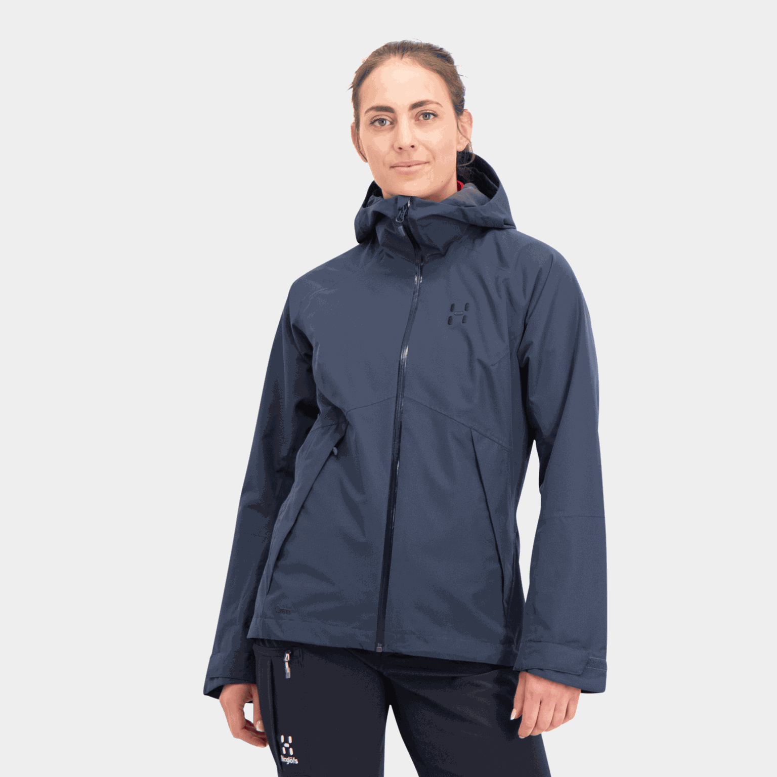 Jaqueta Zed, jaqueta feminina impermeável - azul