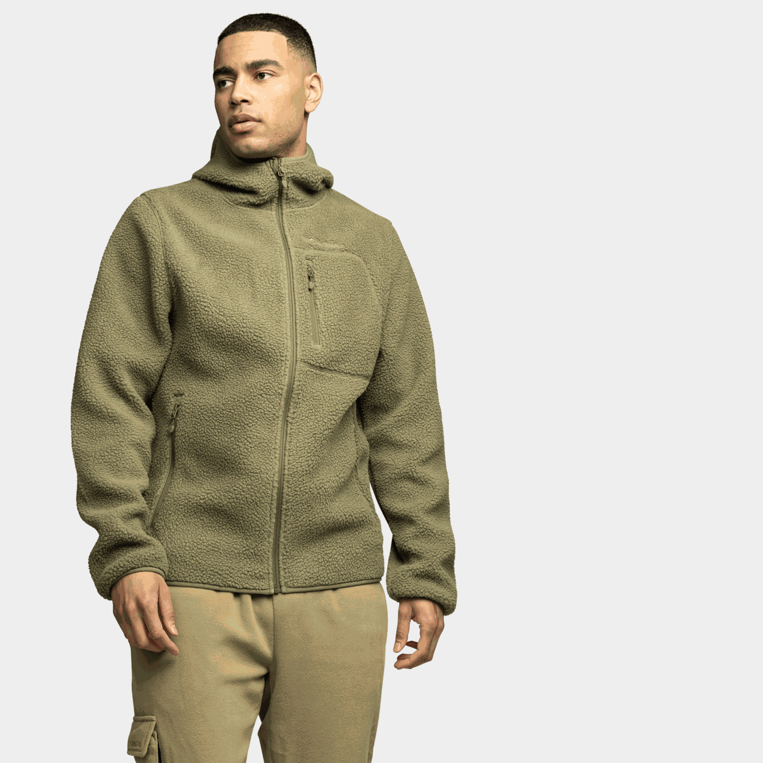  Kiberg Sherpa Fleecejack, fleecejack voor heren