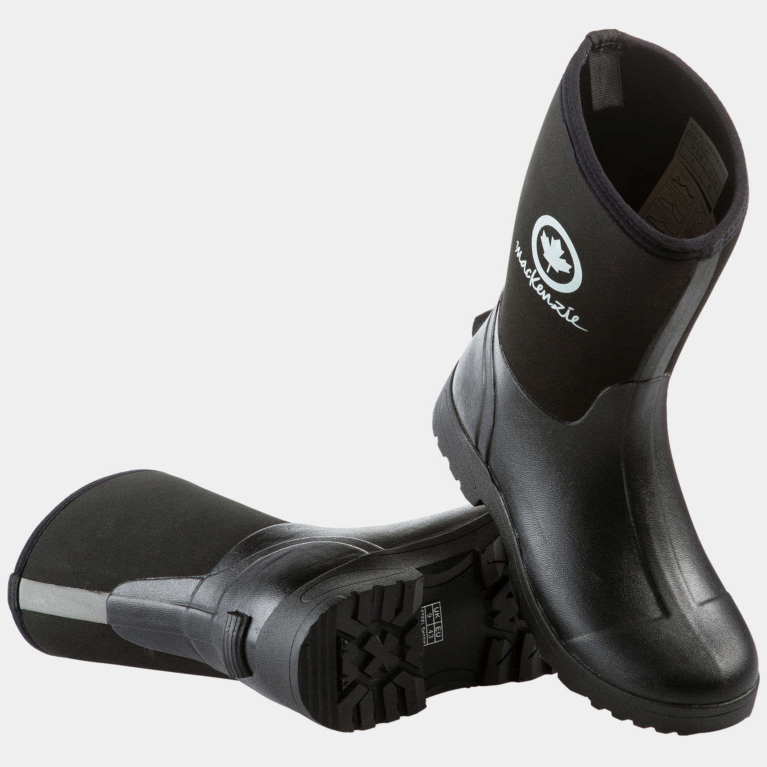 Stivali bassi in neoprene Ranger, stivali in neoprene - neri