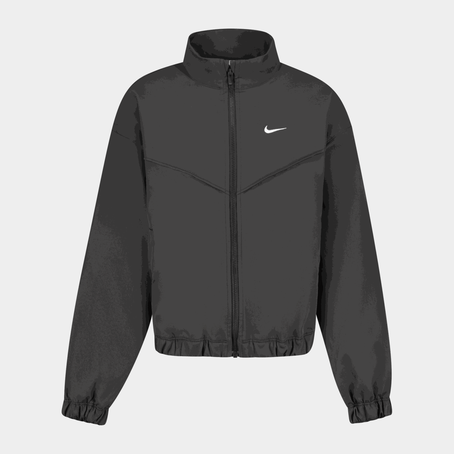 Veste de sport légère oversize, veste junior, veste enfant - noire