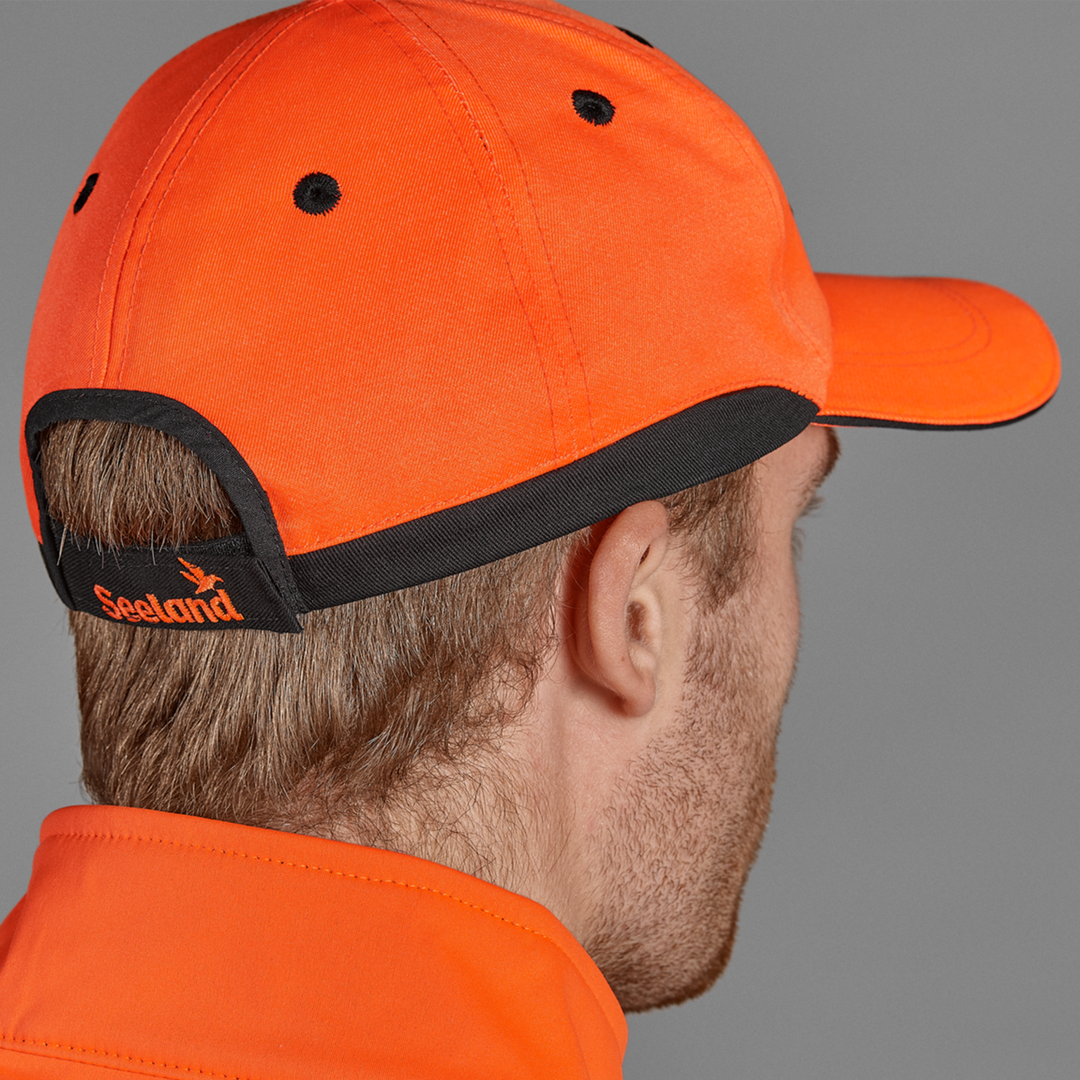 Cappellino ad alta visibilità, unisex – arancione