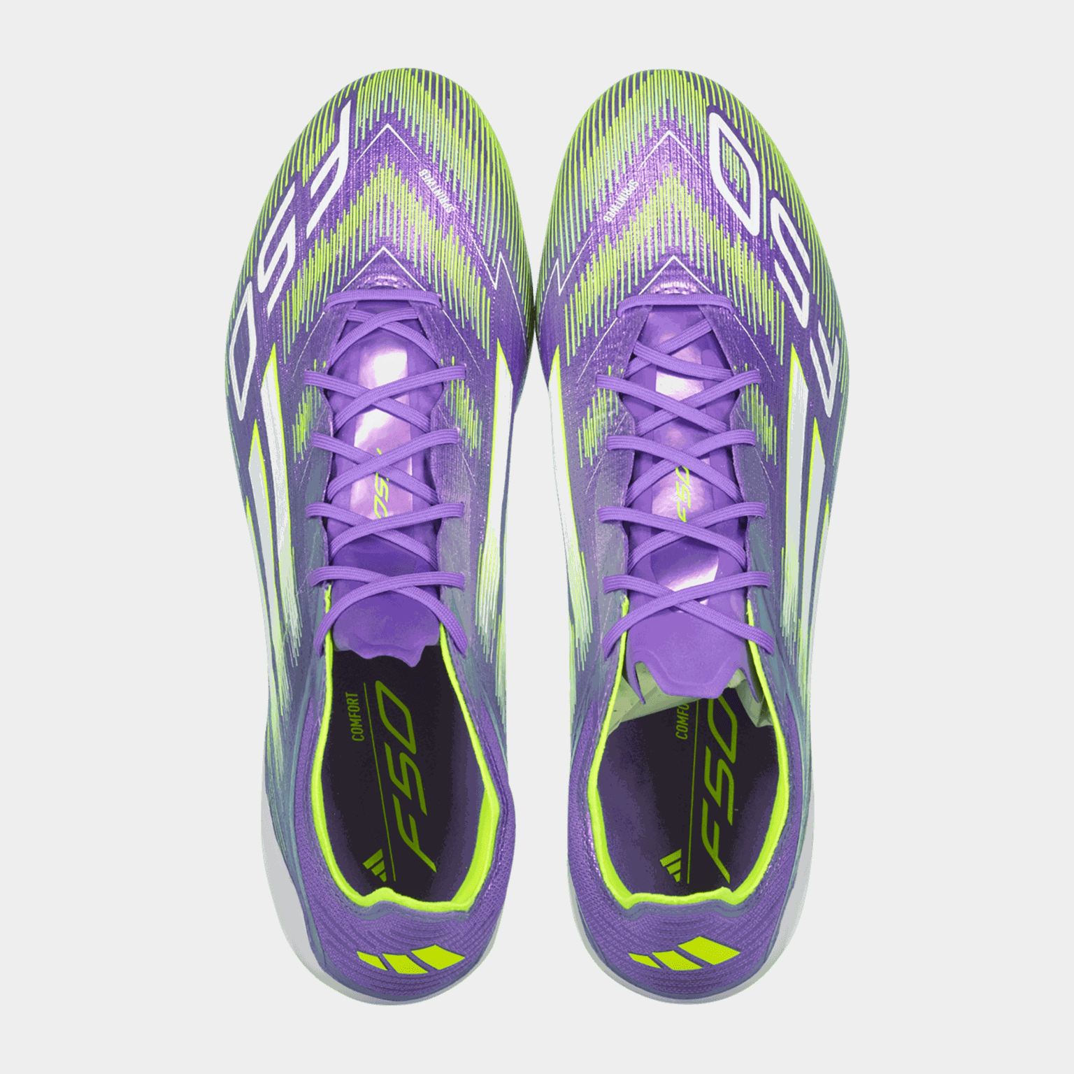 Chaussures de football F50 Elite FG pour gazon, Junior