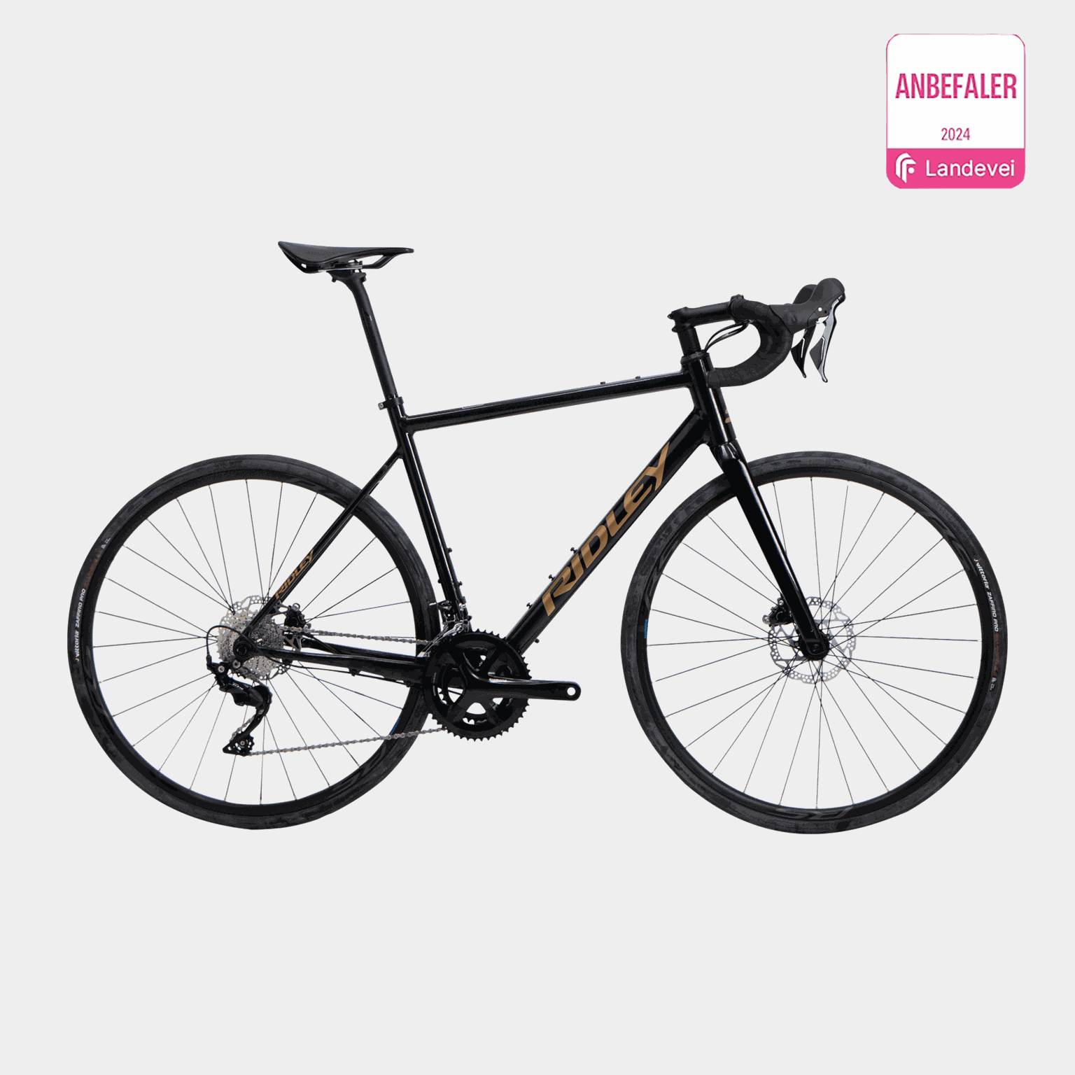  Unisex závodní kolo GRIFN AllRoad Alu 105, 22 převodů, kotoučové brzdy, 24 palců, černé.