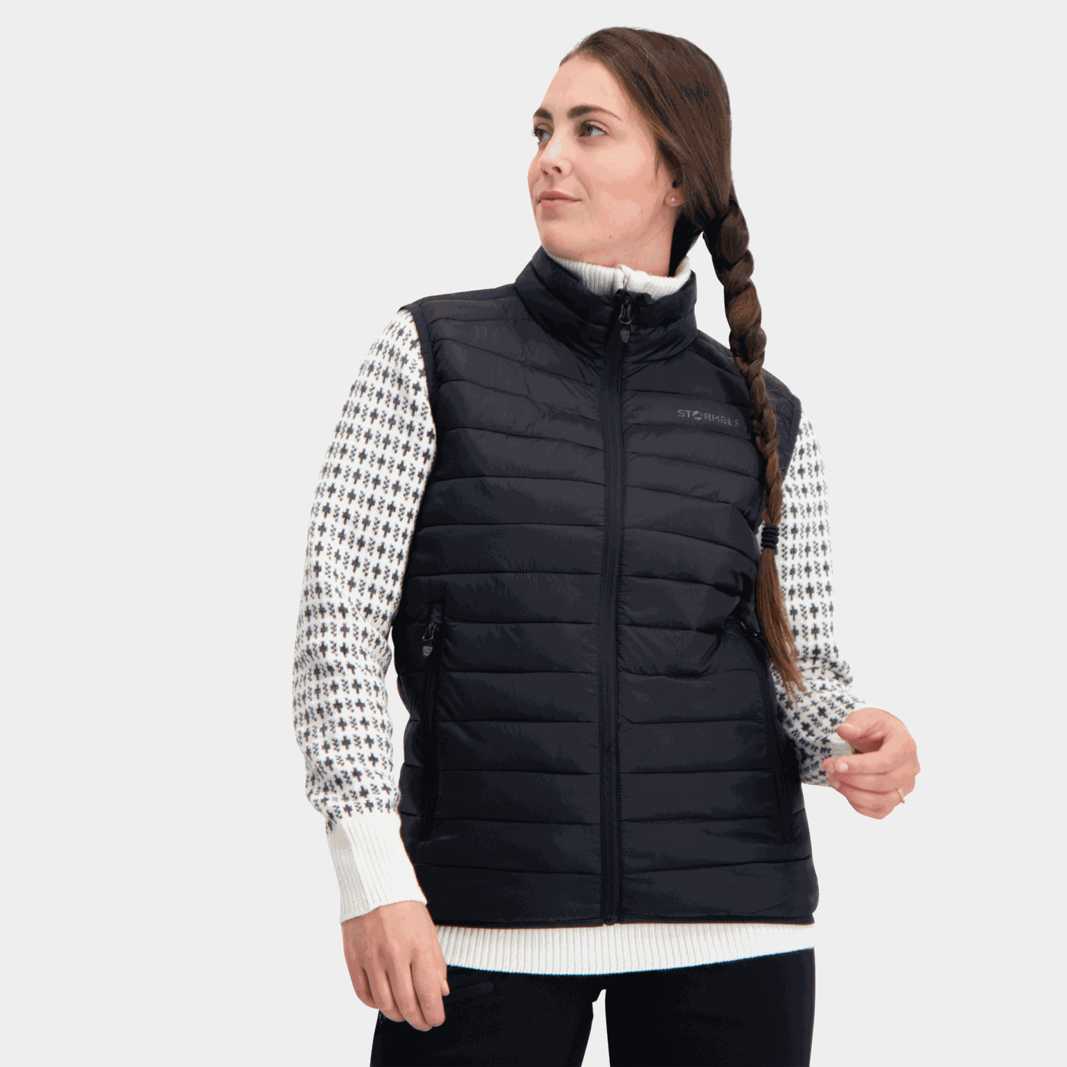  Årdal Insulated Vest W, chaleco, mujeres - negro