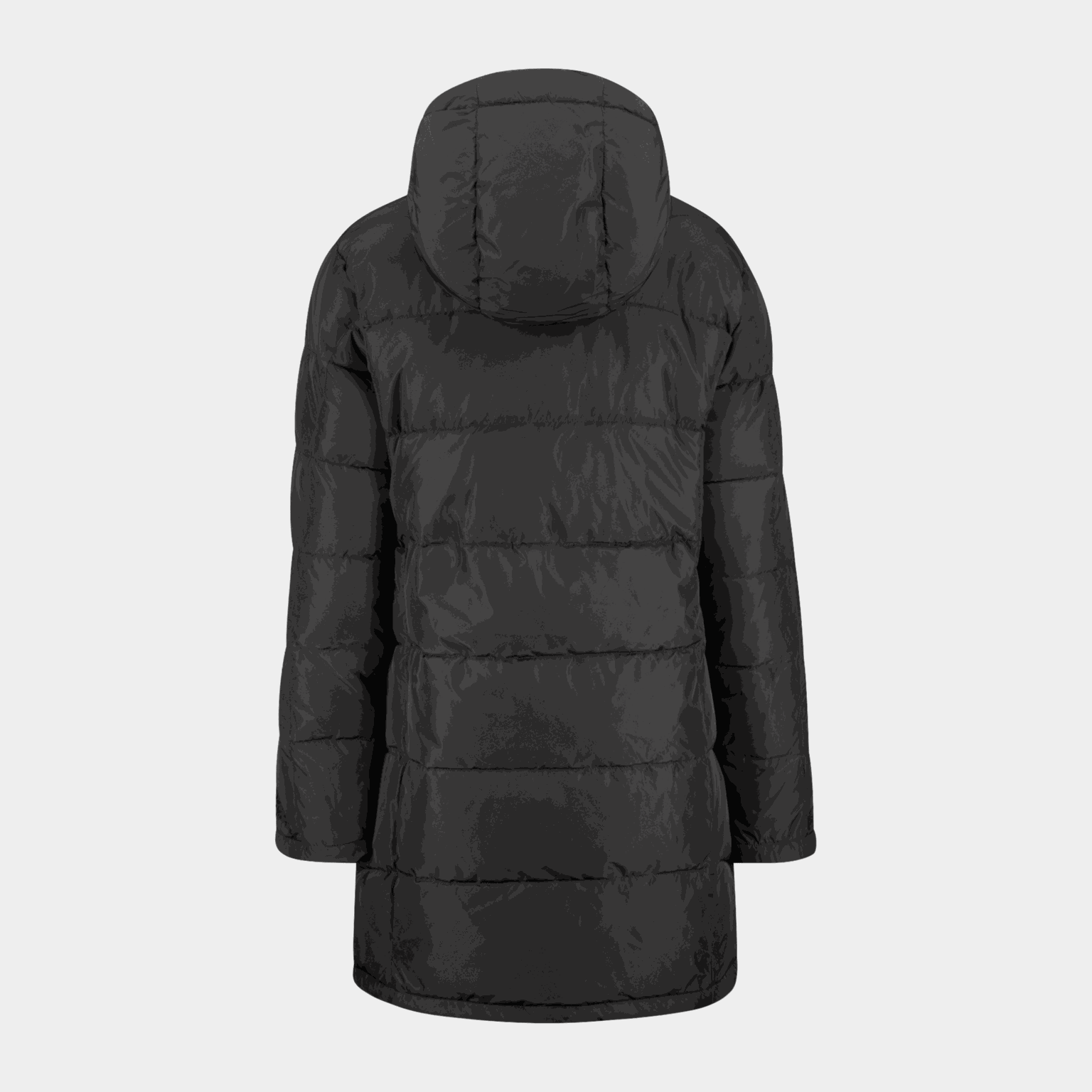  Parka feminina Falun com isolamento térmico - preta